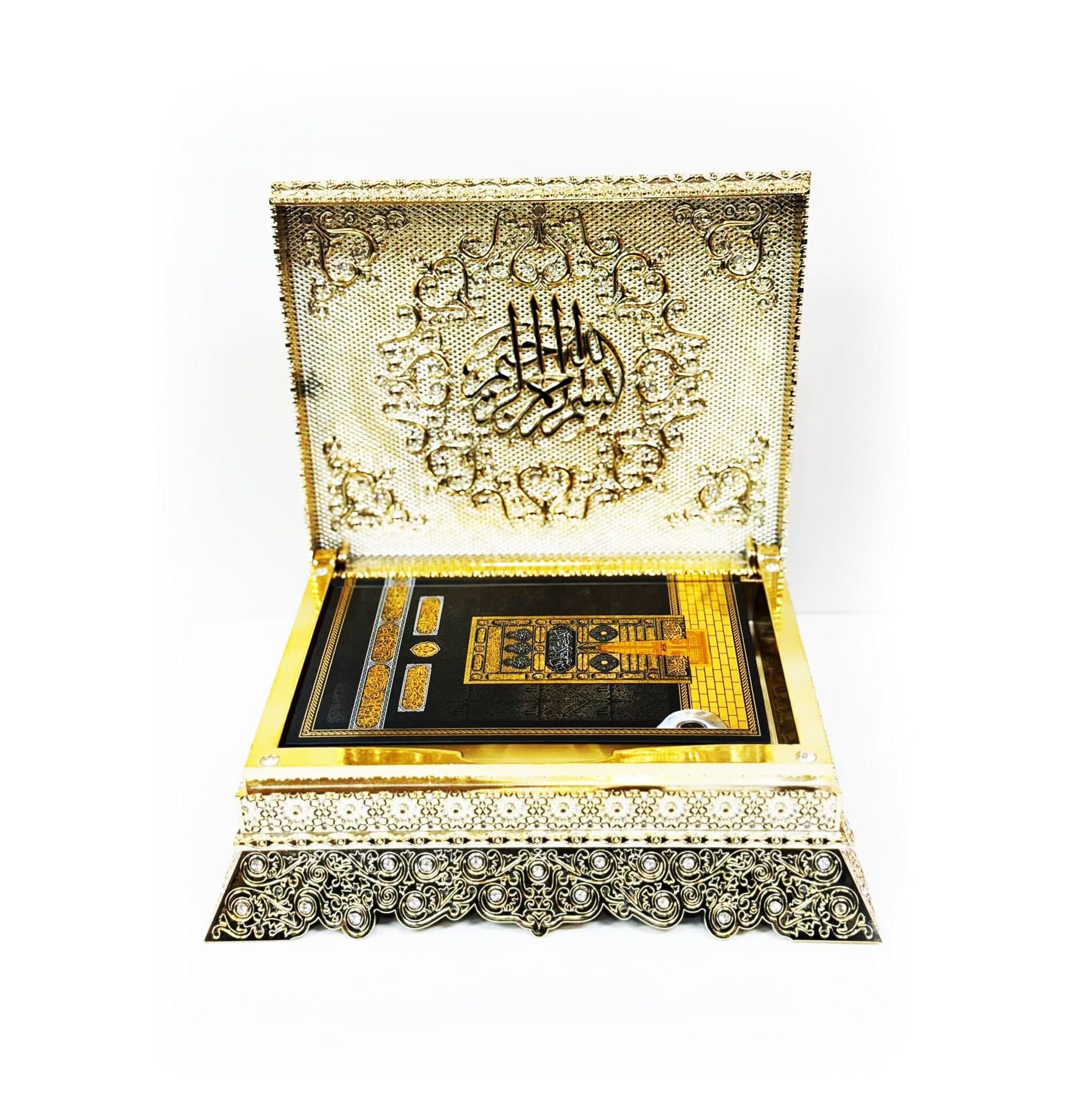 Chest Quran with Box Gold, Luxury Quran & Box, Muslim gift, Home Decor, Islamic Wedding Gift,  Islamic Gift, Ramadan
