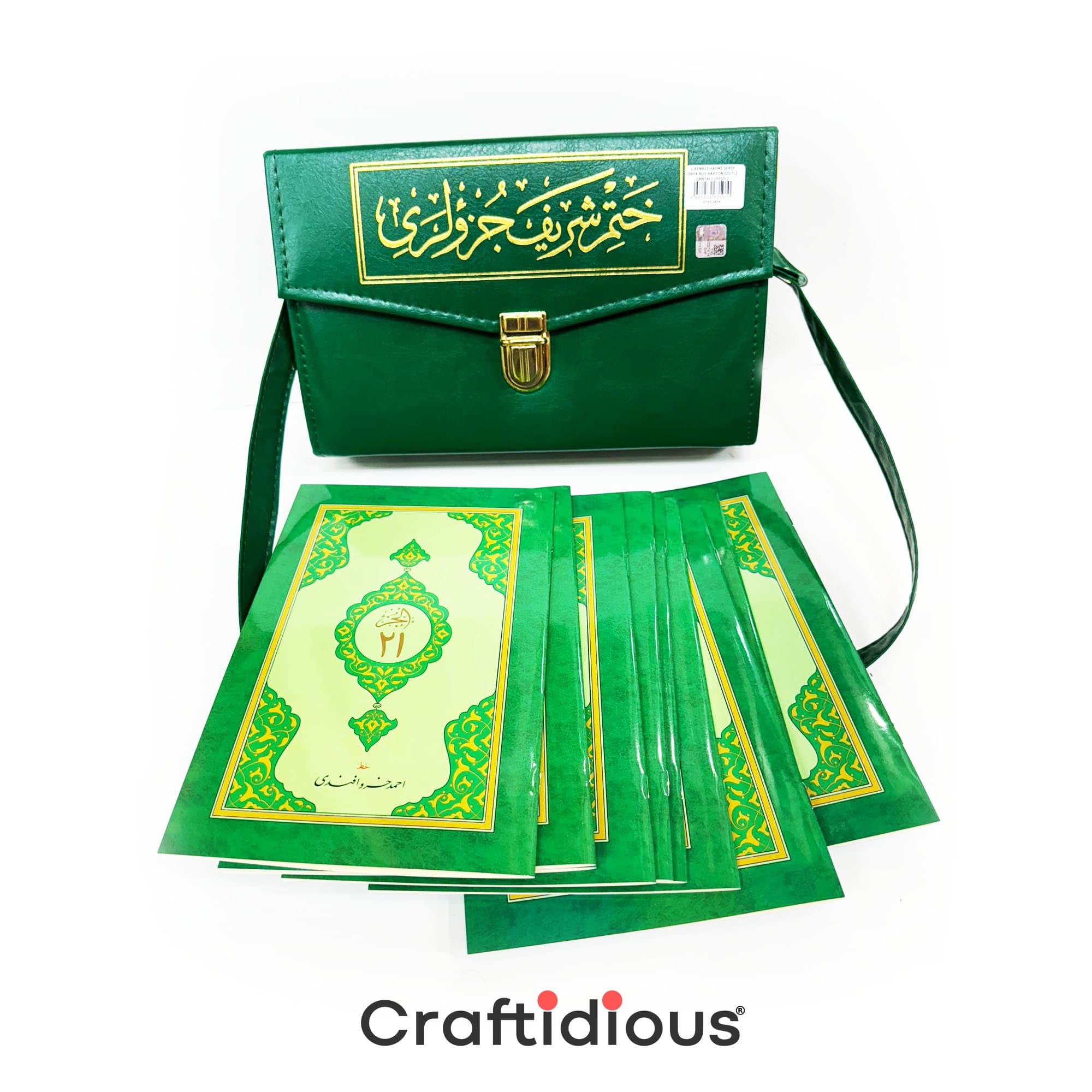 Quran bag with 30 individual Para, lather bag - image 4
