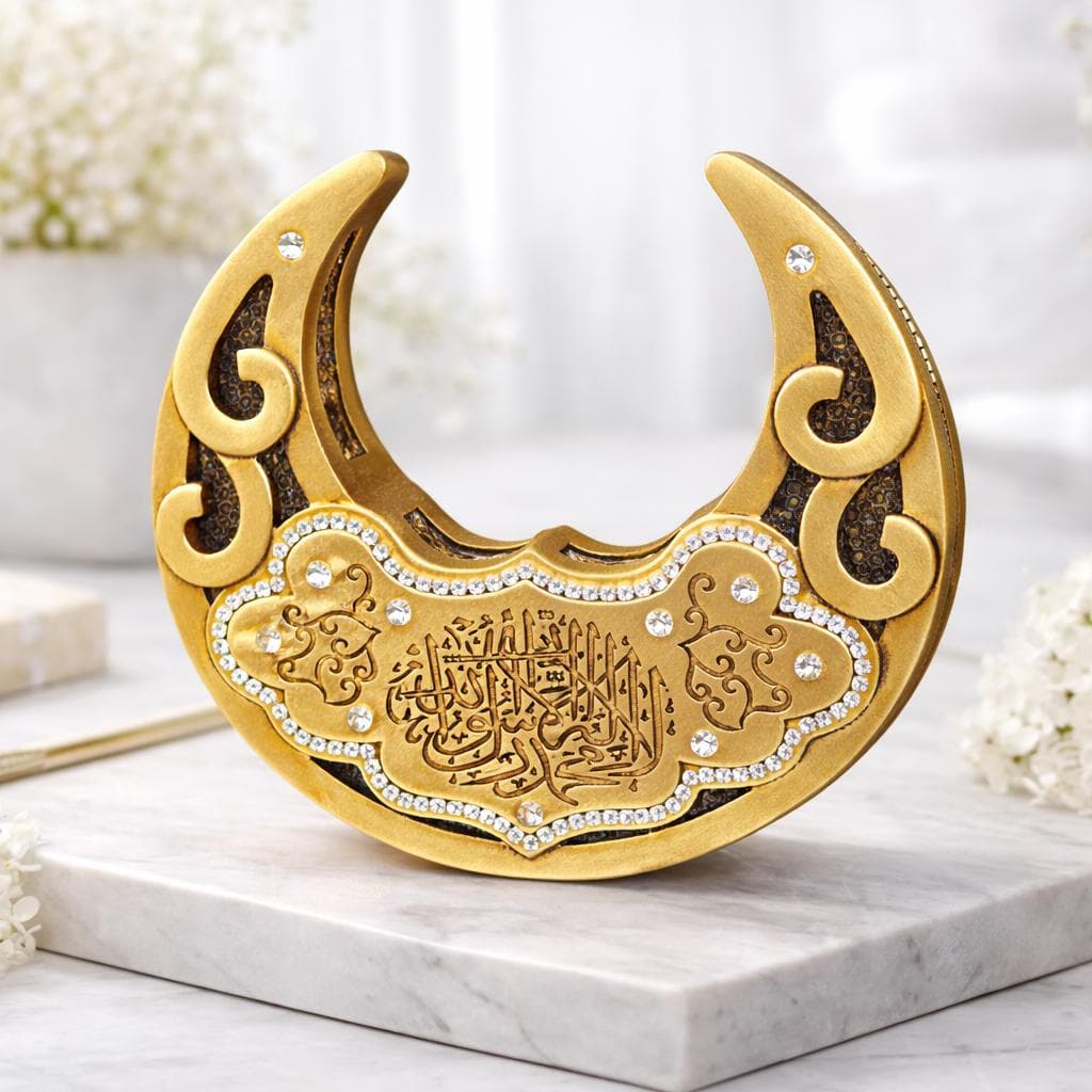 Crescent Tawhid Islamic gift table decor - image 4