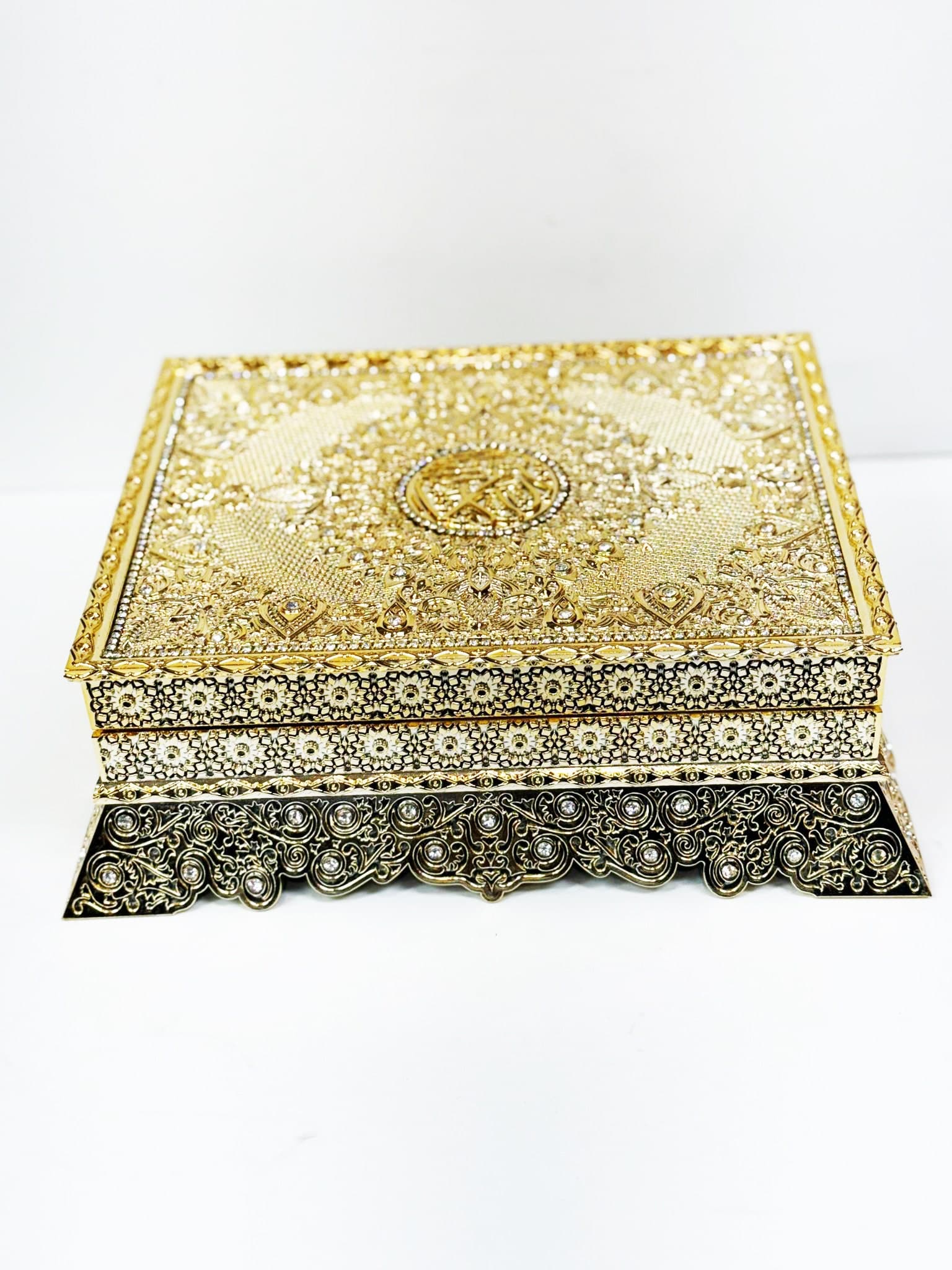 Chest Quran with Box Gold, Luxury Quran & Box, Muslim gift, Home Decor, Islamic Wedding Gift,  Islamic Gift, Ramadan - image 4