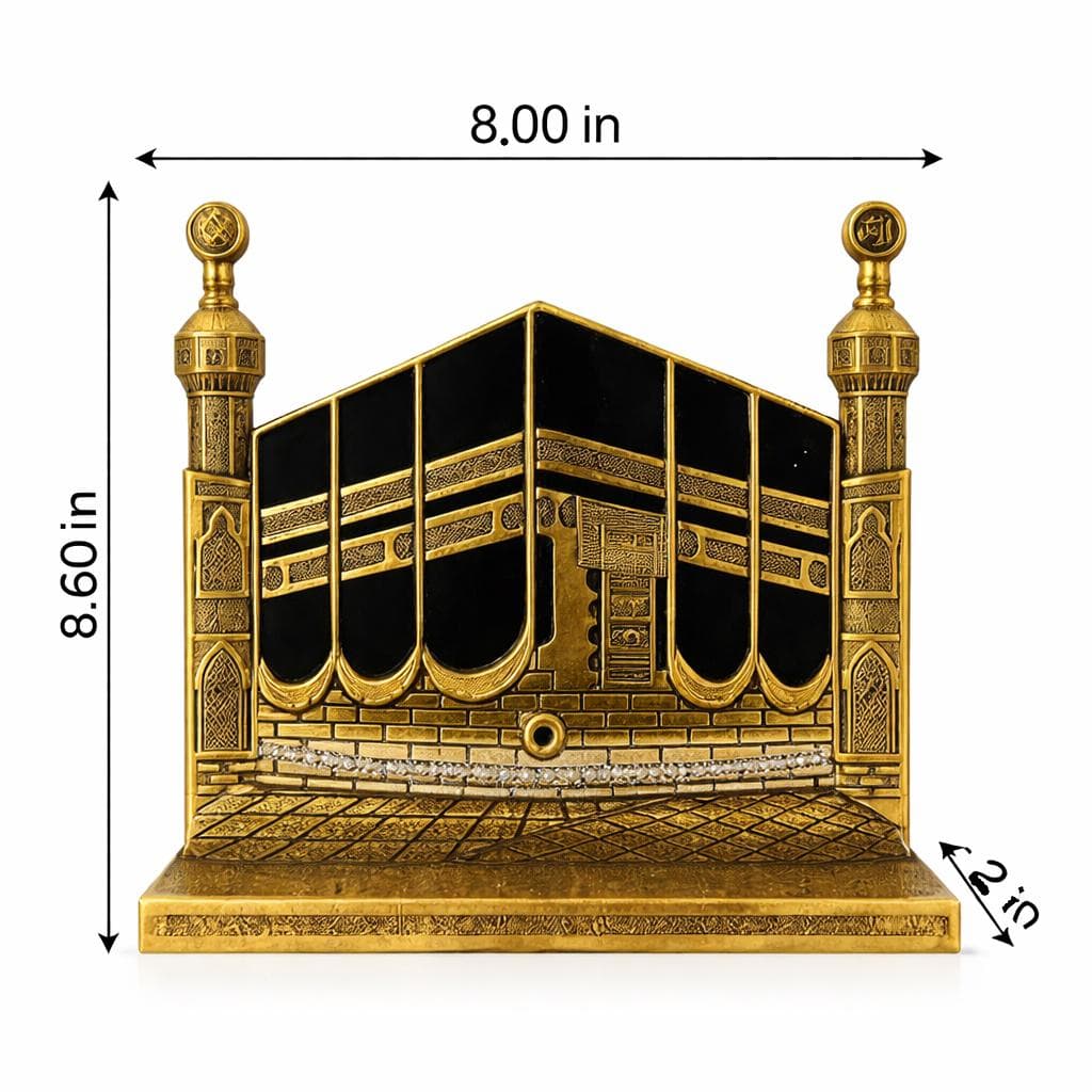 Kaaba Golden Decorative Sculpture - image 5