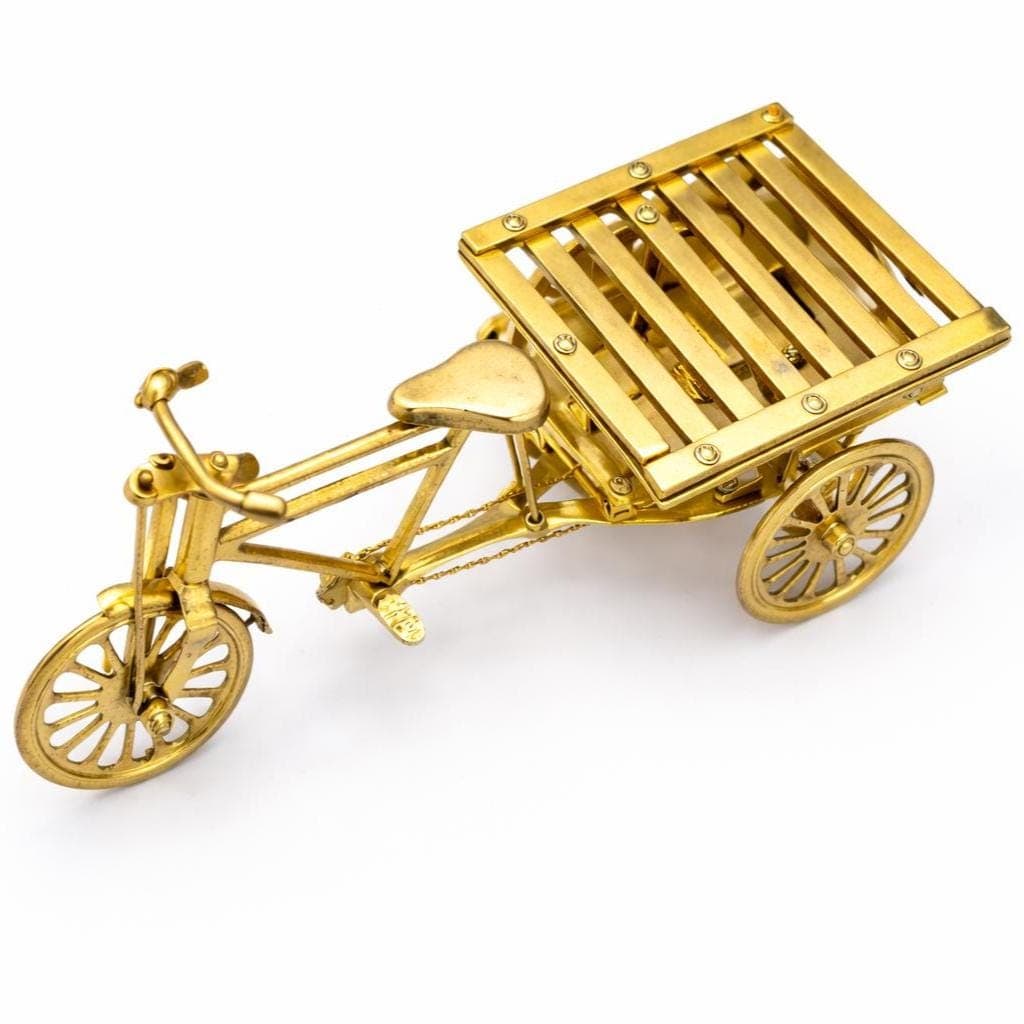 Brass Decorative Rickshaw Van - image 4