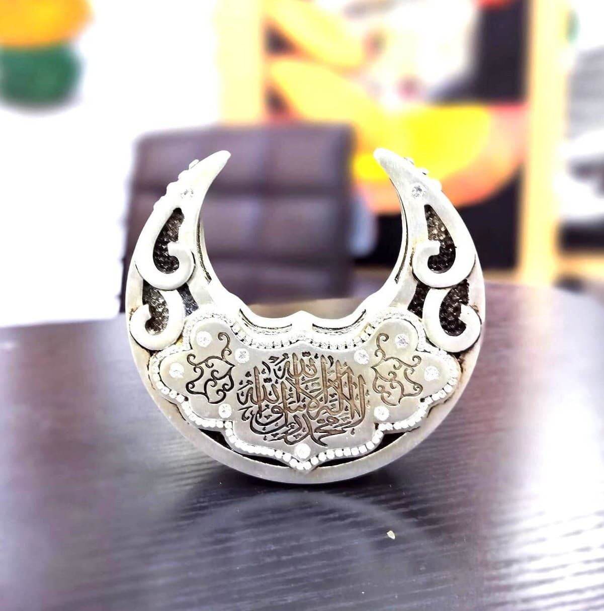 Crescent Tawhid Islamic gift table decor - image 5