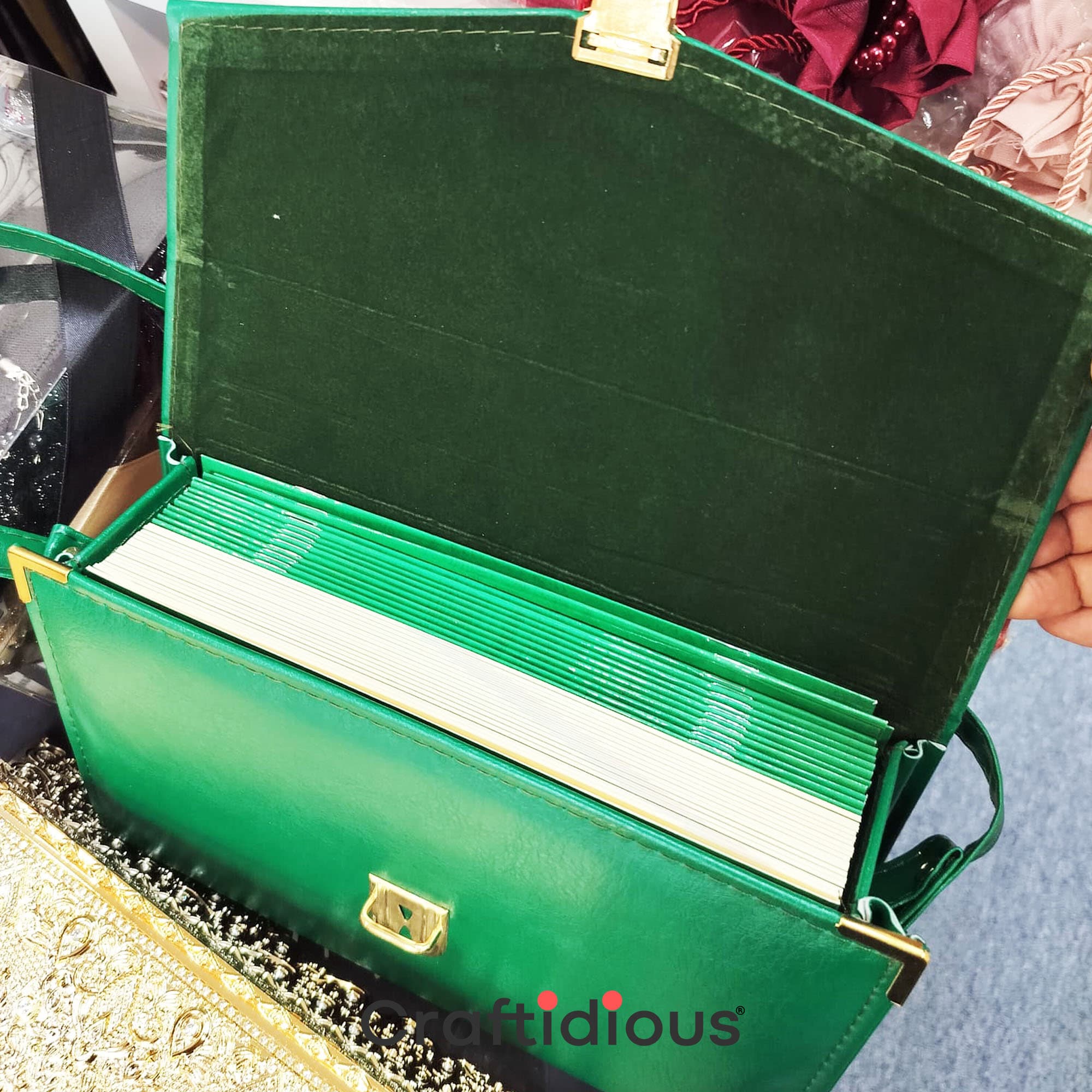 Quran bag with 30 individual Para, lather bag - image 5