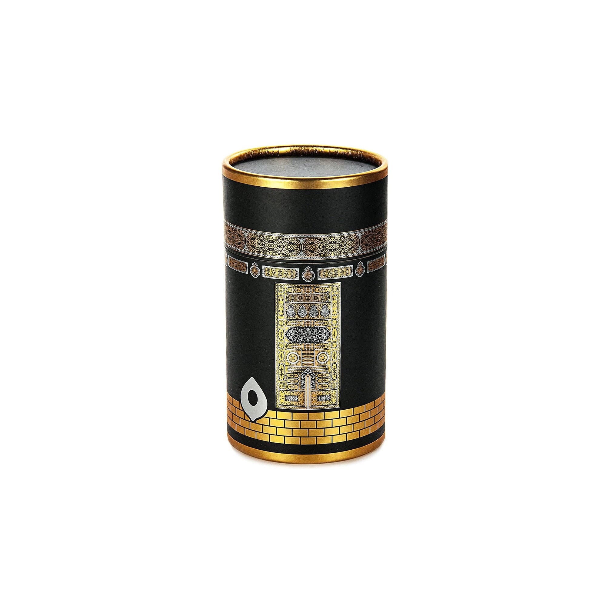 Muslim Prayer Rug and Prayer Beads with Elegant Design Cylinder Gift Box | Janamaz | Sajadah | Soft Islamic Gifts Set - image 5