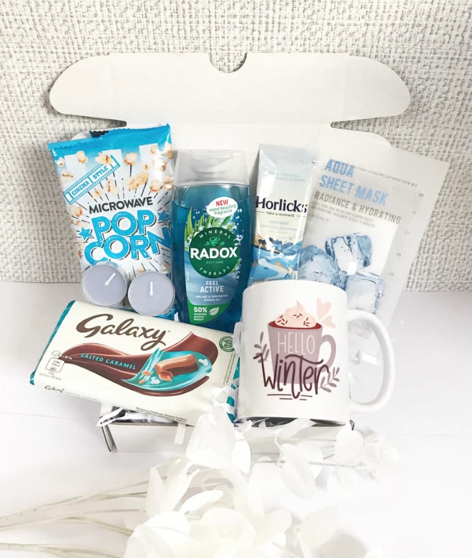 Luxury Christmas Pamper Hamper Self Care Hug in a Box Relaxation Gift for Her Gift Mother Thank You Get Well Soon Winter Autumn Secret Santa - image 3