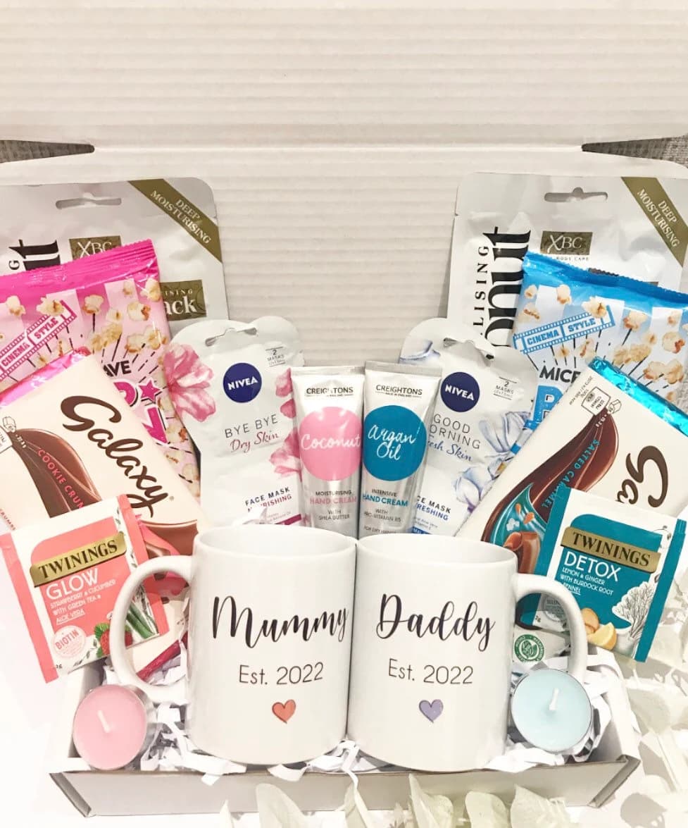 Luxury Mummy Daddy Pamper Hamper Couple Gift Wedding New House New Parents Cosy Treats Self Care Hug in a Box Parents To Be For Her For Him - image 5
