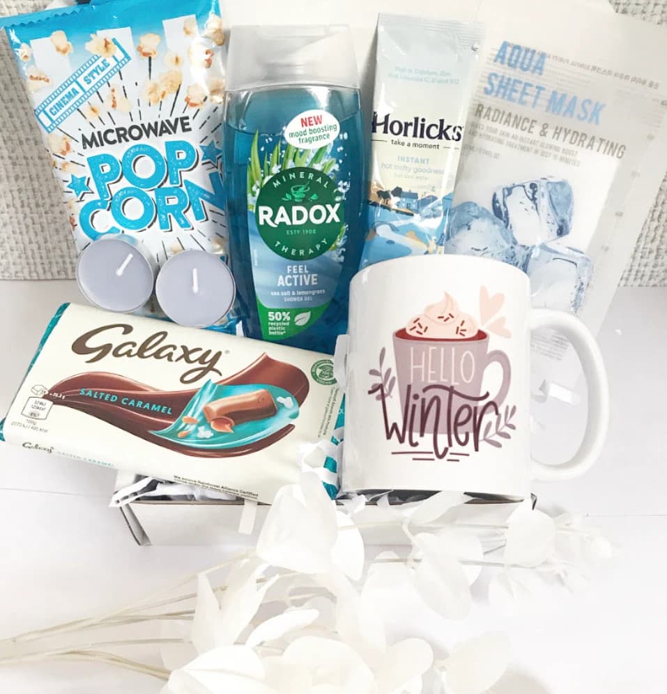 Luxury Christmas Pamper Hamper Self Care Hug in a Box Relaxation Gift for Her Gift Mother Thank You Get Well Soon Winter Autumn Secret Santa - image 5