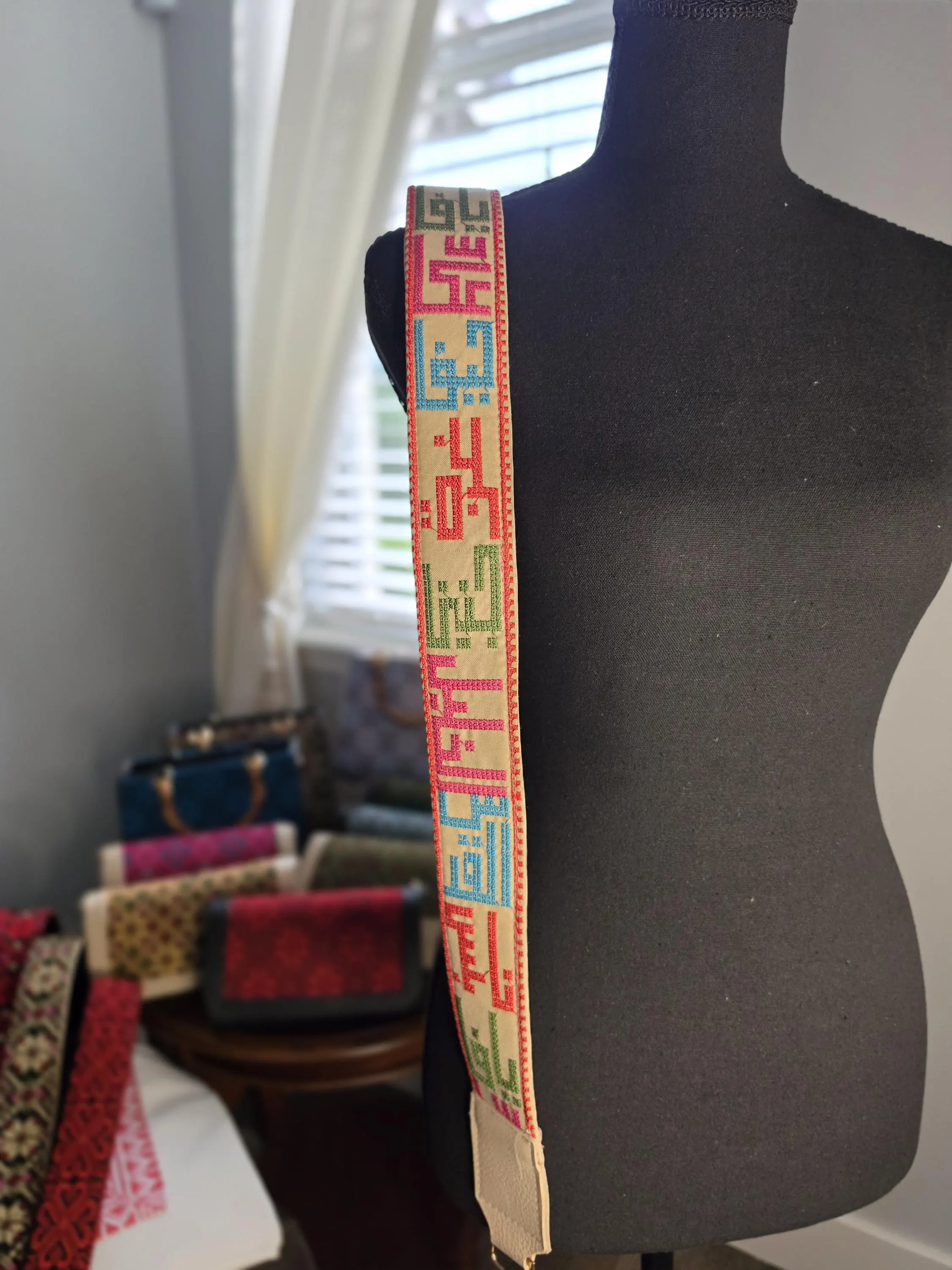 Embroidered Tatreez Bag Strap - image 3