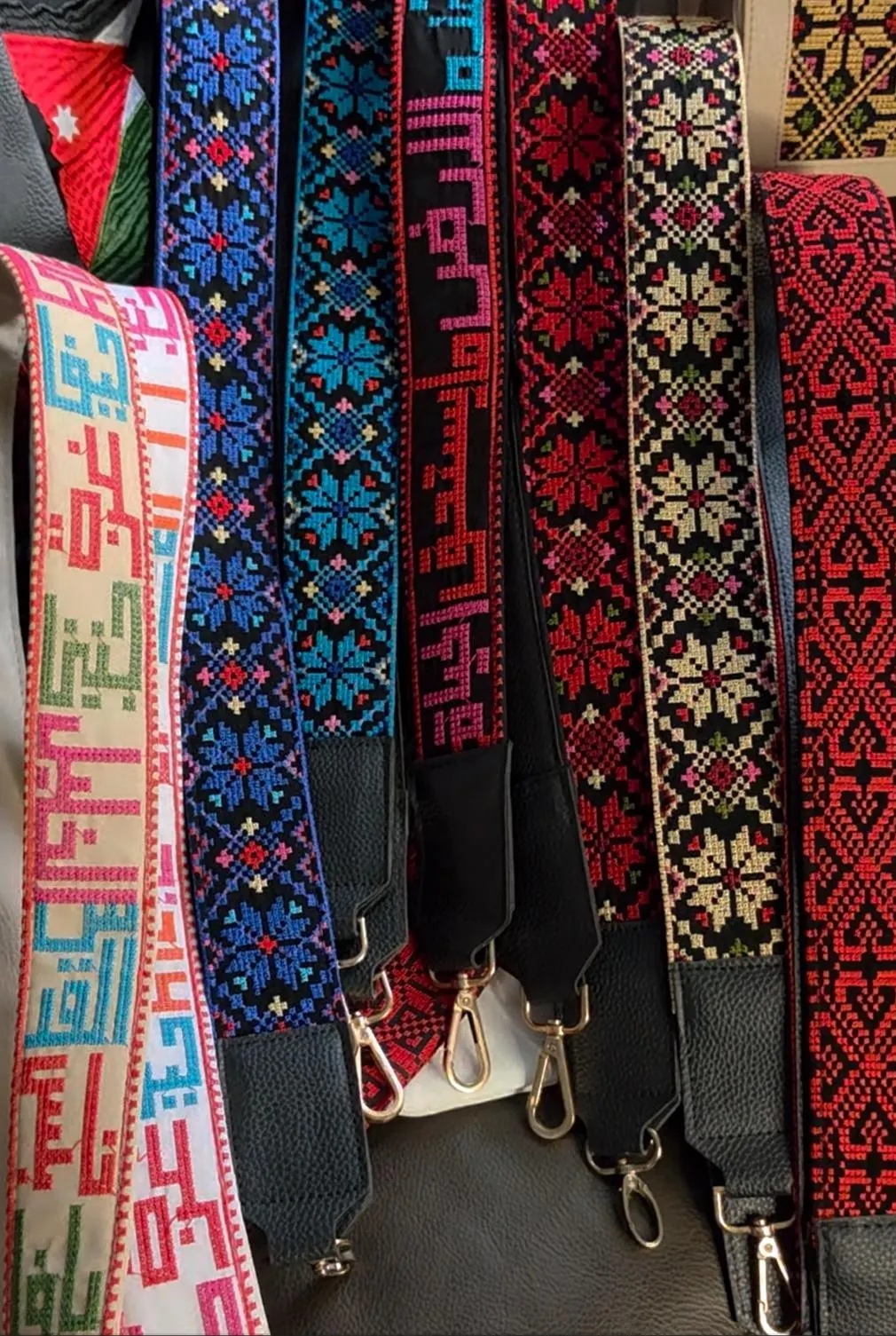 Embroidered Tatreez Bag Strap