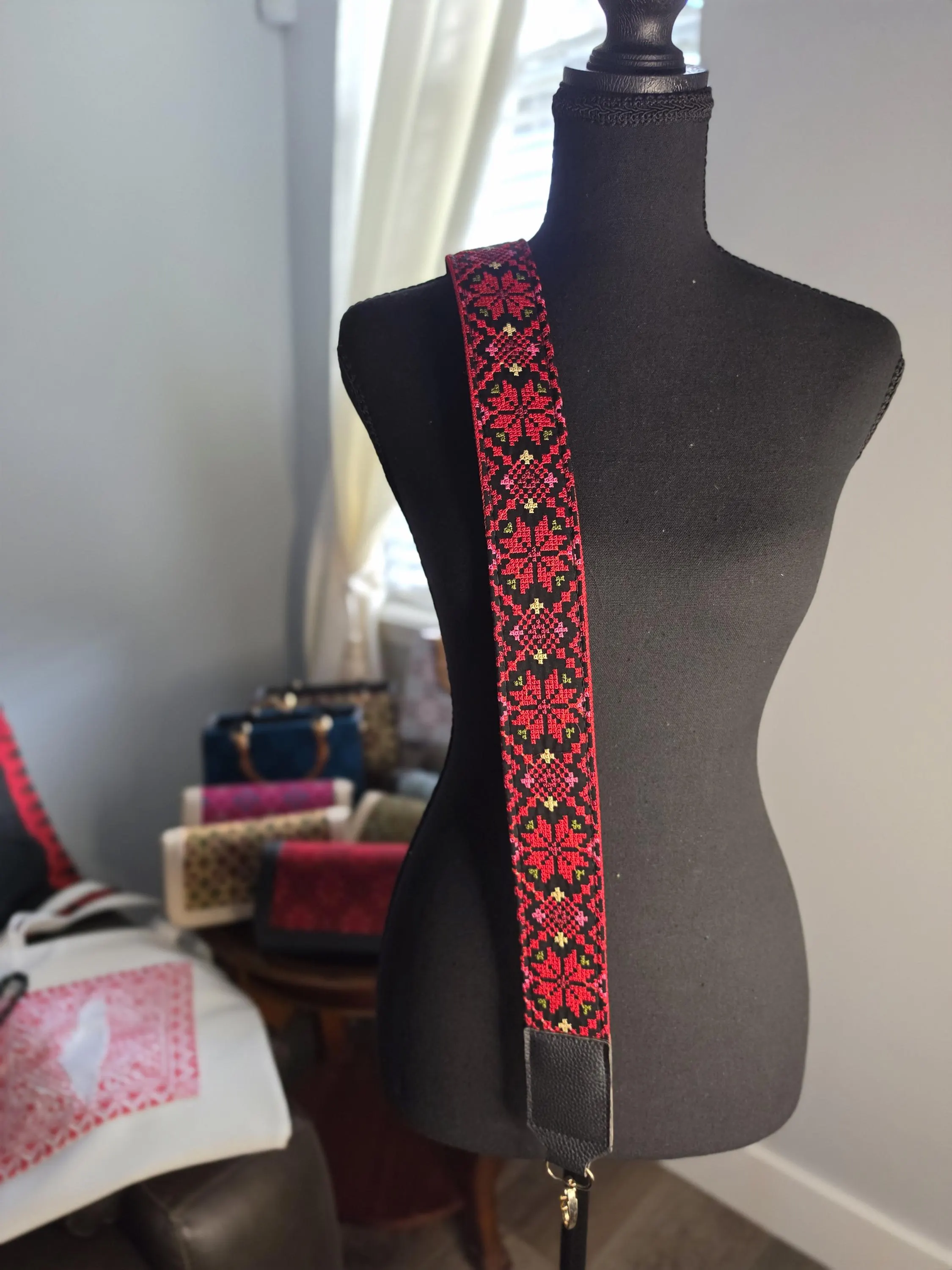 Embroidered Tatreez Bag Strap - image 4