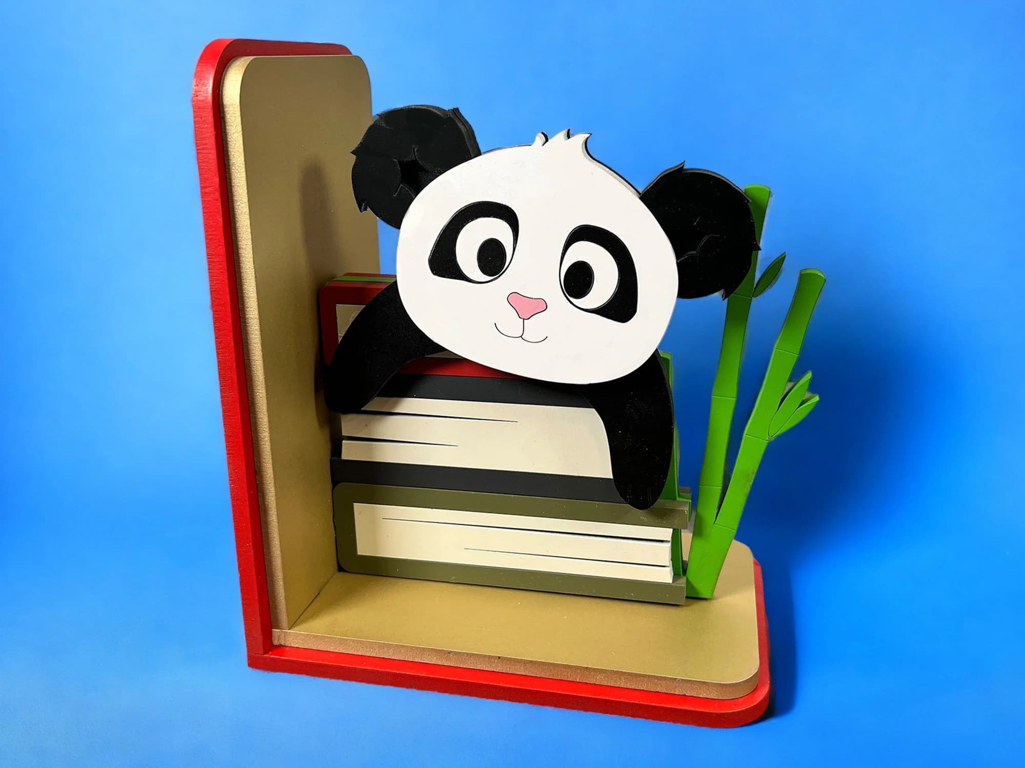 Adorable Wooden Baby Animal Bookends - image 5