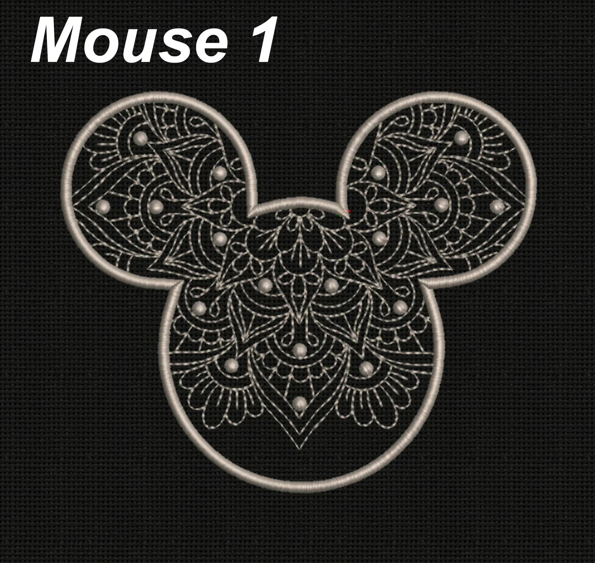 Vintage Unique Mickey/Minnie Mouse Inspired Embroidery Design - T-Shirt/Hoodie - CHILD AND ADULT sizes
