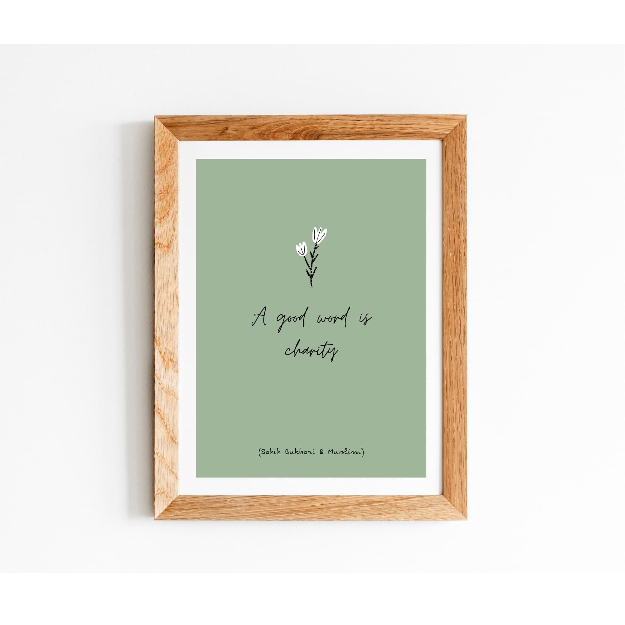 Hadith quote | Islamic wall art | Islamic art | Islamic home decor | Islamic gifts | Islamic print | Islamic quote |