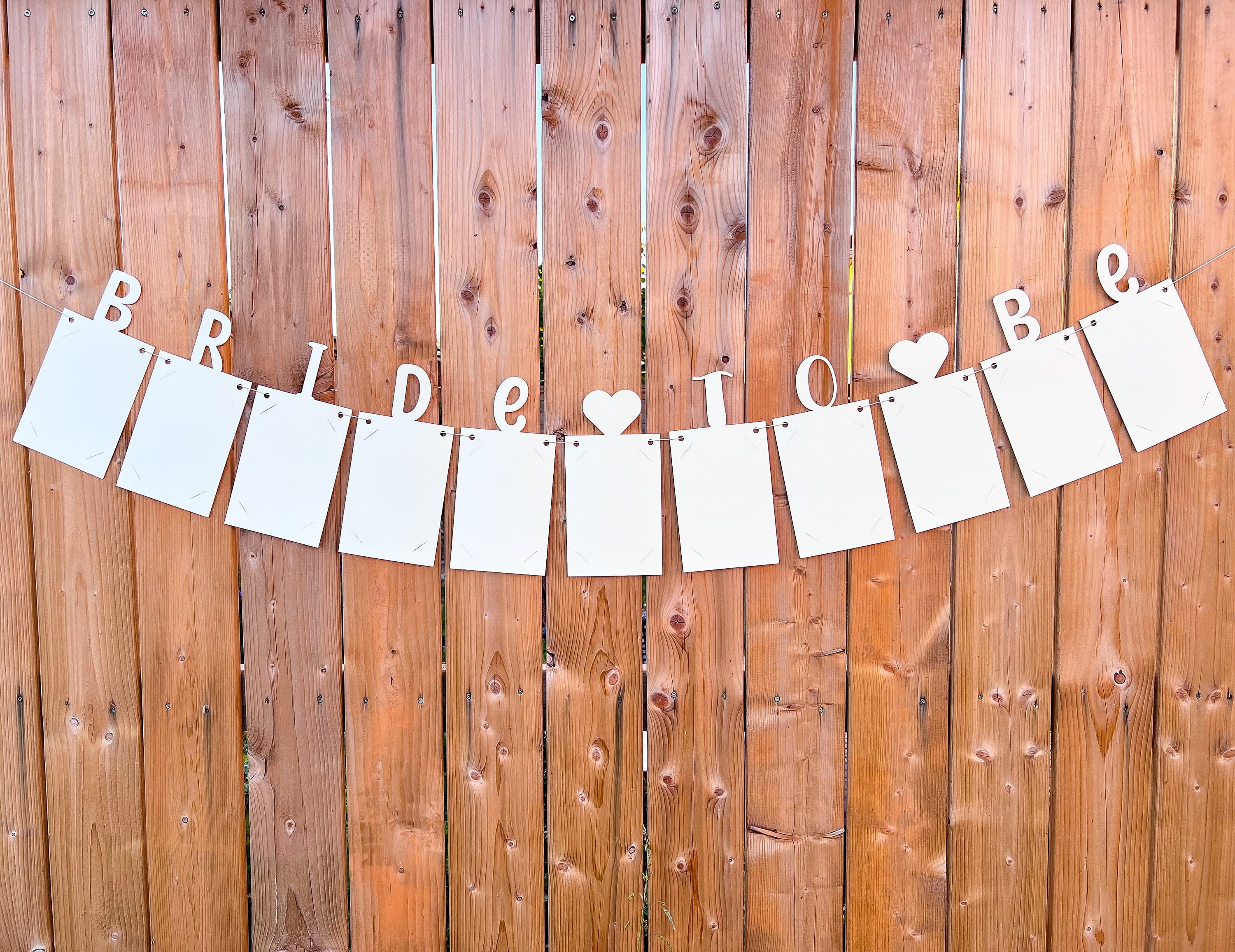 Bride To Be Photo Banner Bachelorette Party Decorations, Bridal Shower Decorations, Hen Do Party Photo Garland - image 5