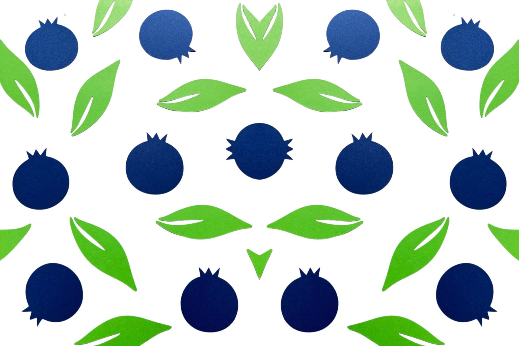 Blueberry Confetti Decoration Berry Sweet Baby, Twotti Frutti Leaves Table Party Decor, Boho Leaf Baby Shower Table Scatter - image 3