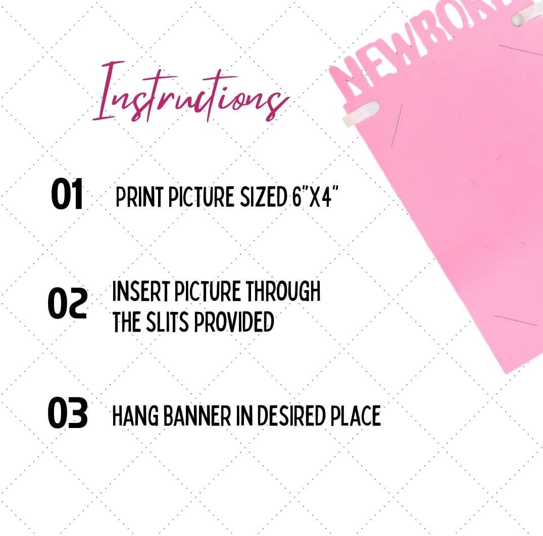 Ombre Photo Banner From Newborn To 12 Months, Monthly Milestones Garland for Baby's First Year, Pre-Strung Photo Garland For Cake Smash - image 4