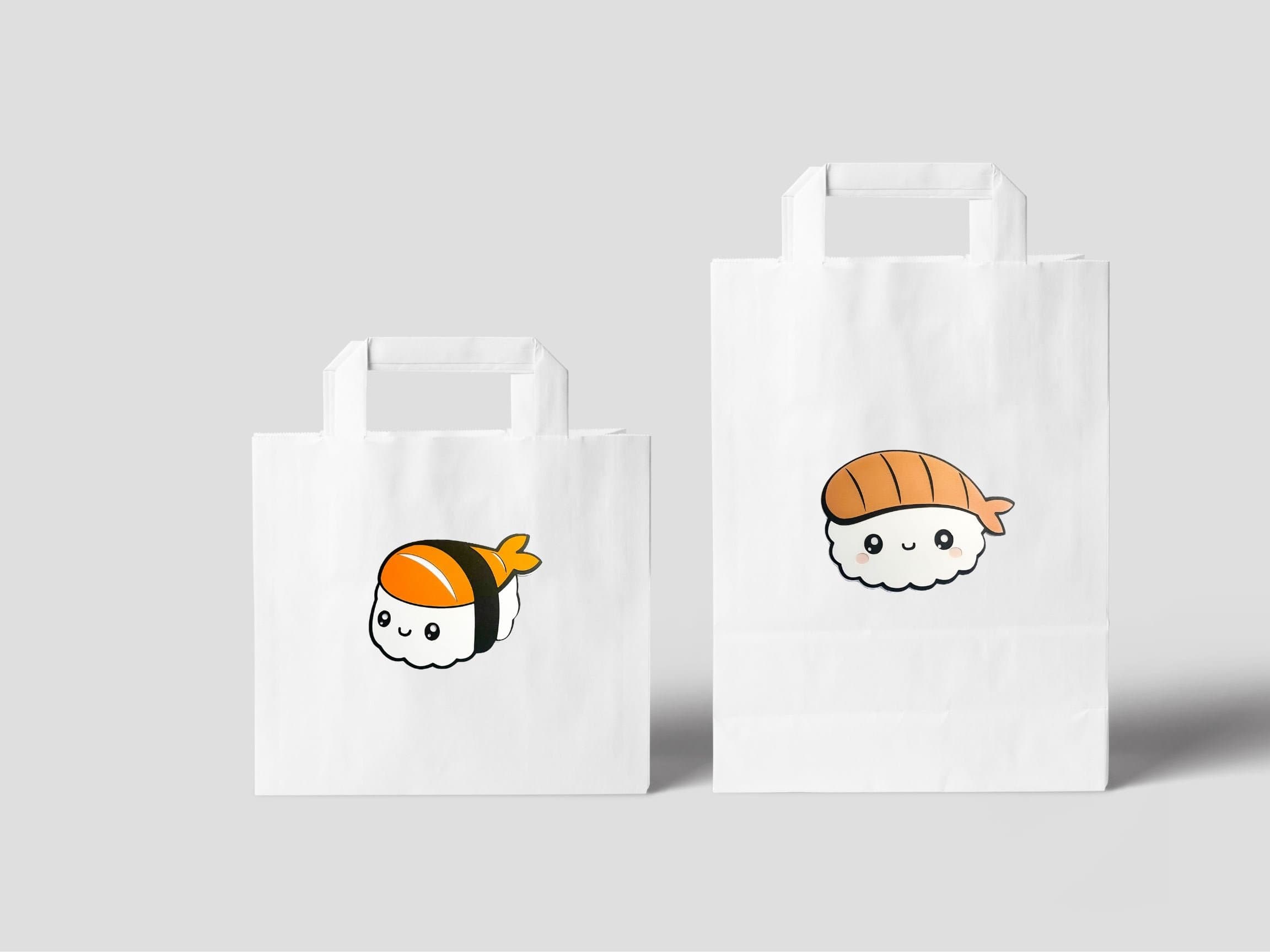 Layered Sushi Cardstock Die Cut For Kawaii Party, Sushi Baby Shower, Sushi Party Decoration, Kawaii Asian Food Die Cut - image 3