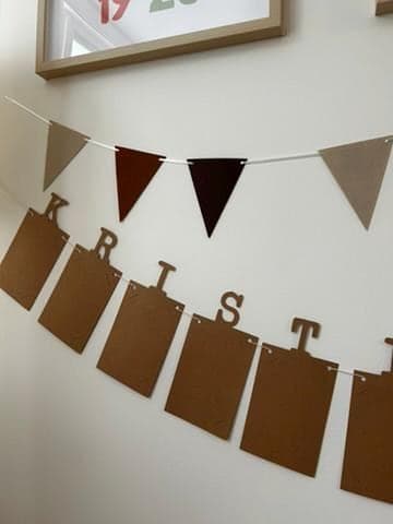 Custom Name Photo Banner for Couple, Personalized Wedding Photo Garland, Engagement Party Decor, Bridal Shower Banner - image 3