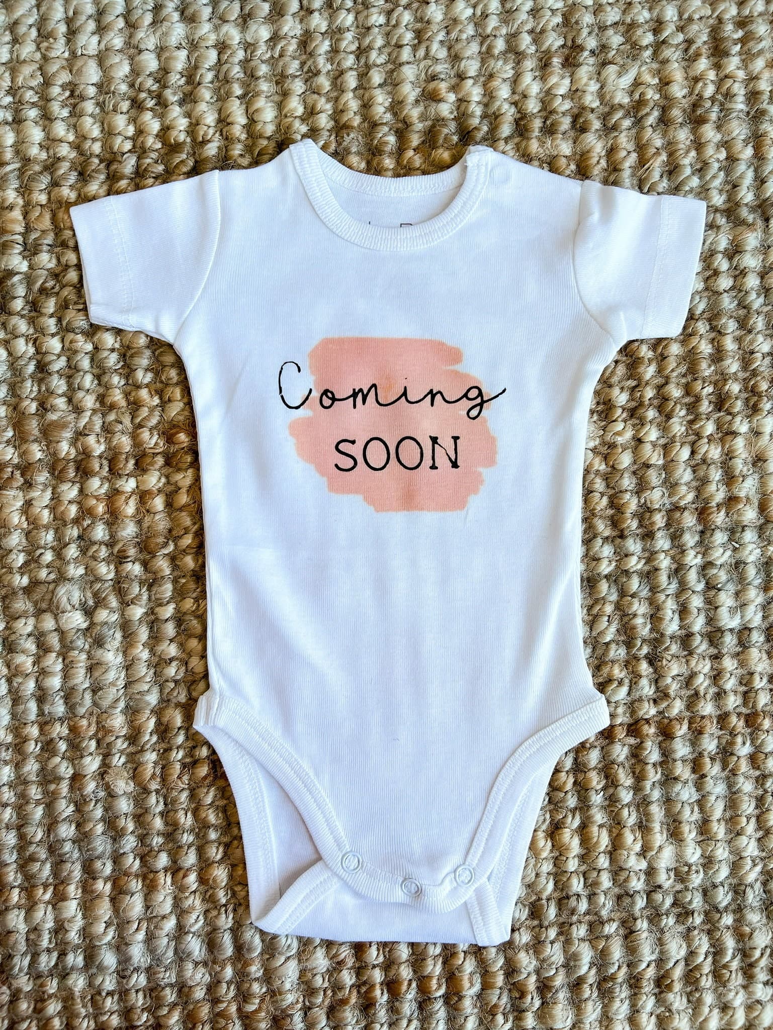 Hello Grandma and Grandpa Baby Announcement Onesie, Coming Soon Body Suit, Grandparents Announcement Onesies, First Grandbaby - image 4
