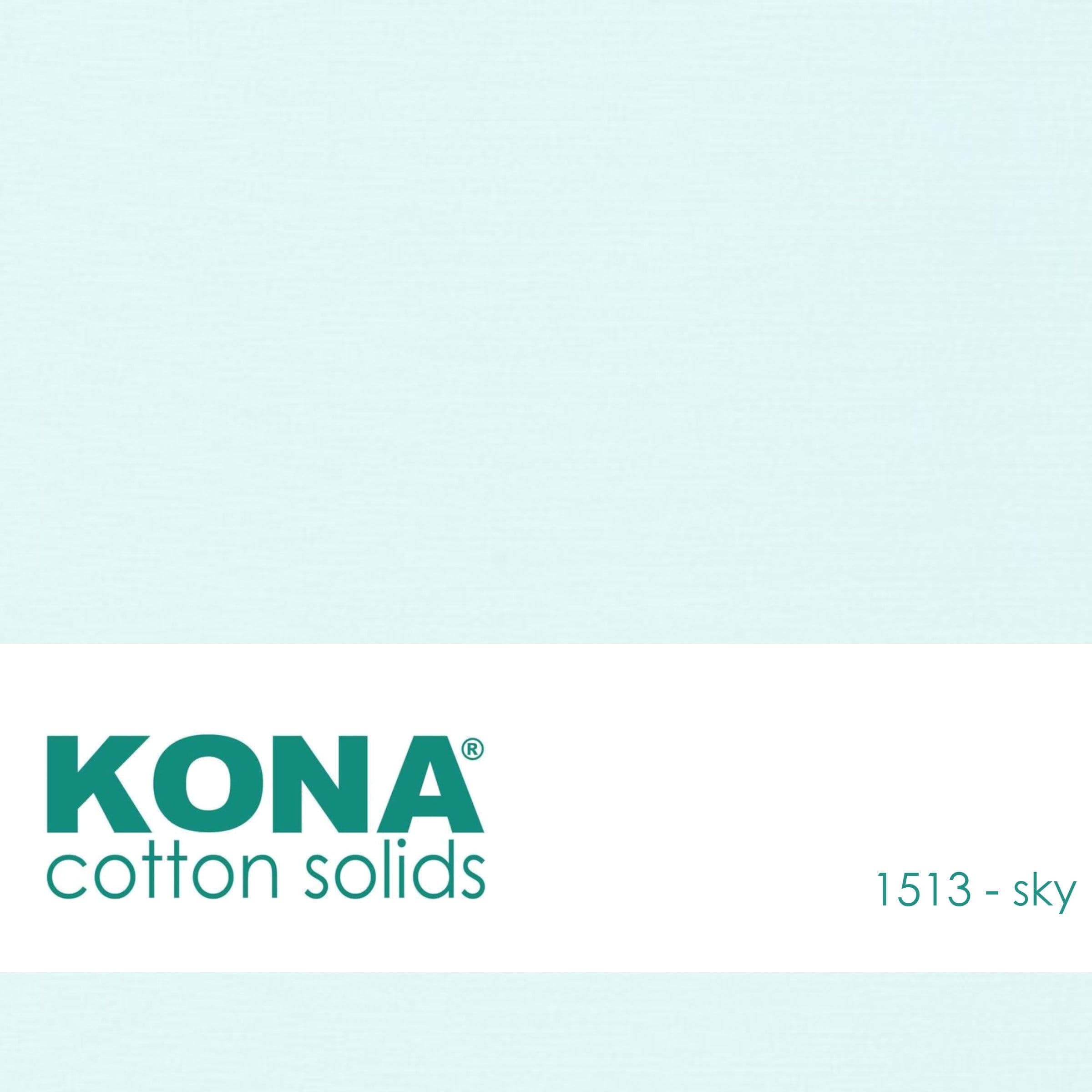 Kona Cotton Fabric by the Yard - 1513 Sky