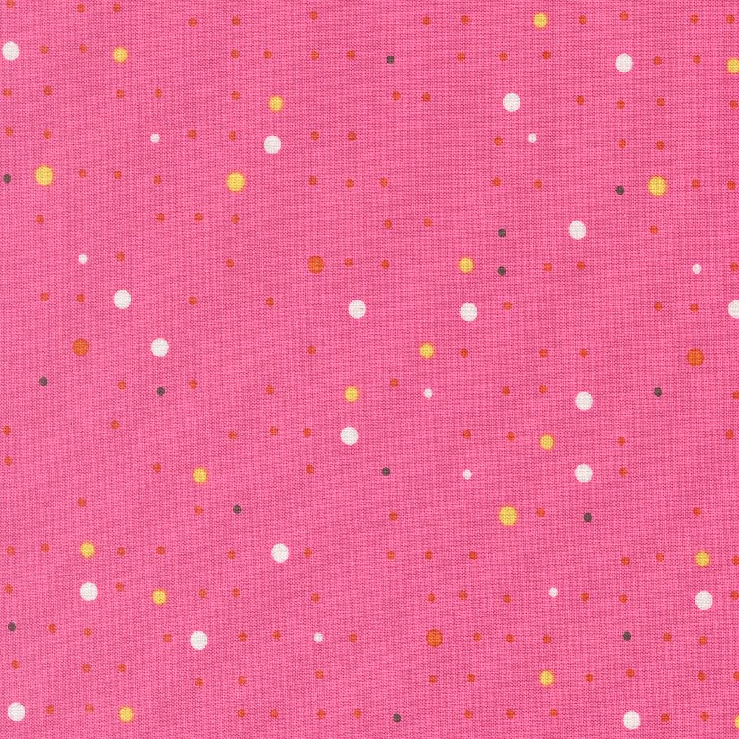 Modern Cotton Fabric by the Yard - Balisong Dapple Dot Hibiscus - Zen Chic for Moda 11665-14
