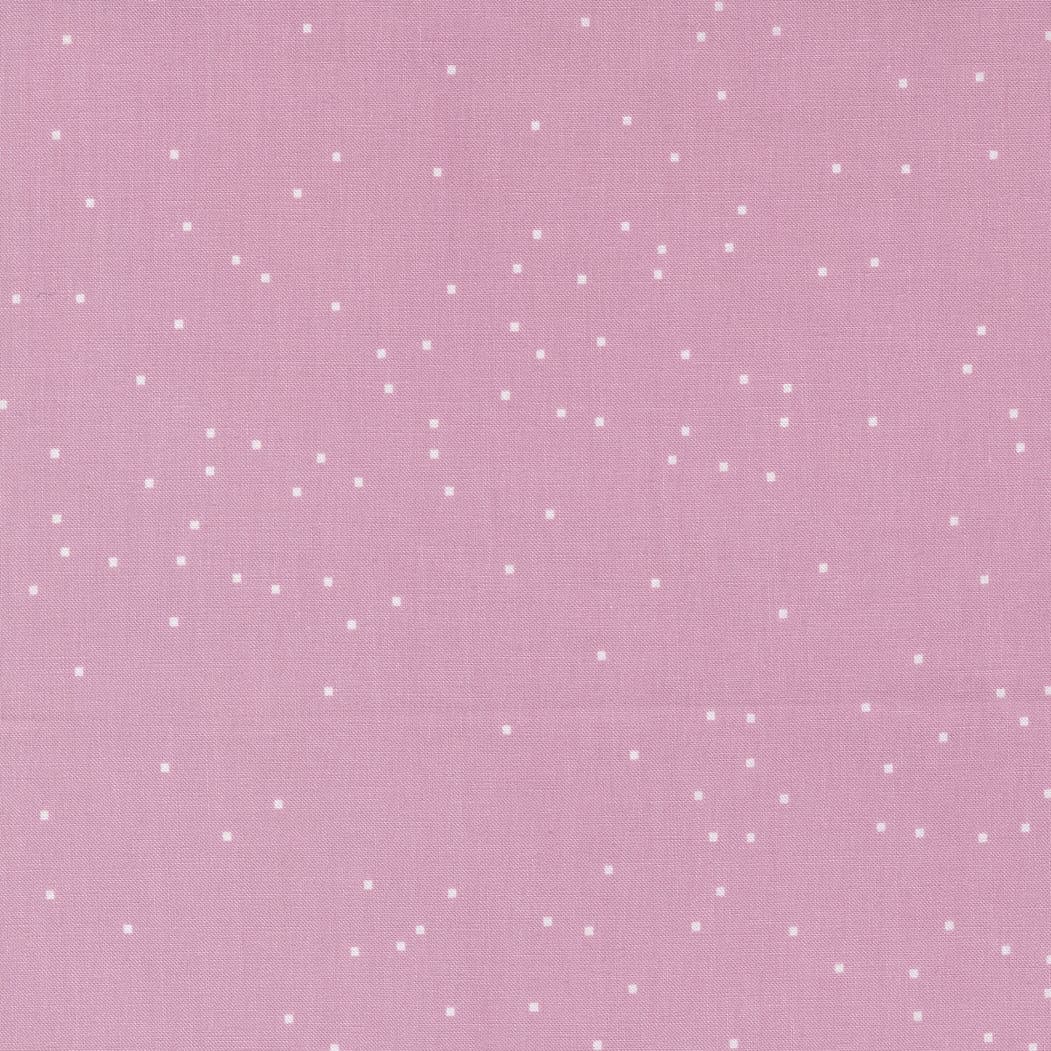 Modern Blender Cotton Fabric by the Yard - Pips Pixel Dot Foxglove - Aneela Hoey for Moda 24593-13