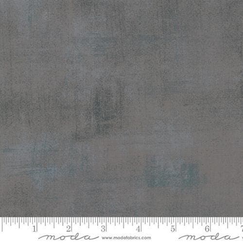 Grunge Blender Cotton Fabric by the Yard - Medium Grey - BasicGrey for Moda 30150-528