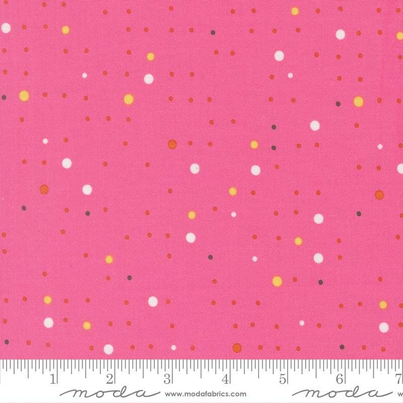 Modern Cotton Fabric by the Yard - Balisong Dapple Dot Hibiscus - Zen Chic for Moda 11665-14 - image 3