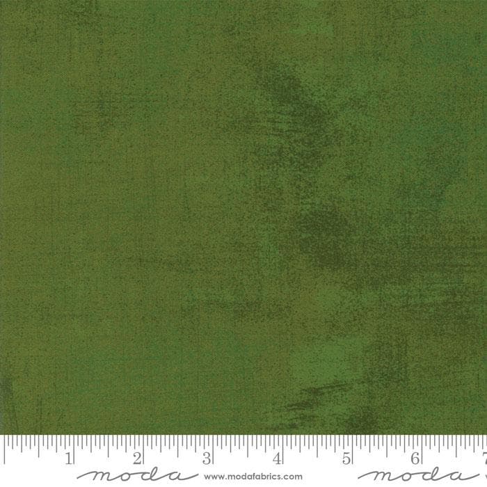 Grunge Blender Cotton Fabric by the Yard - Grunge Olive Branch - BasicGrey for Moda 30150-345 - image 3