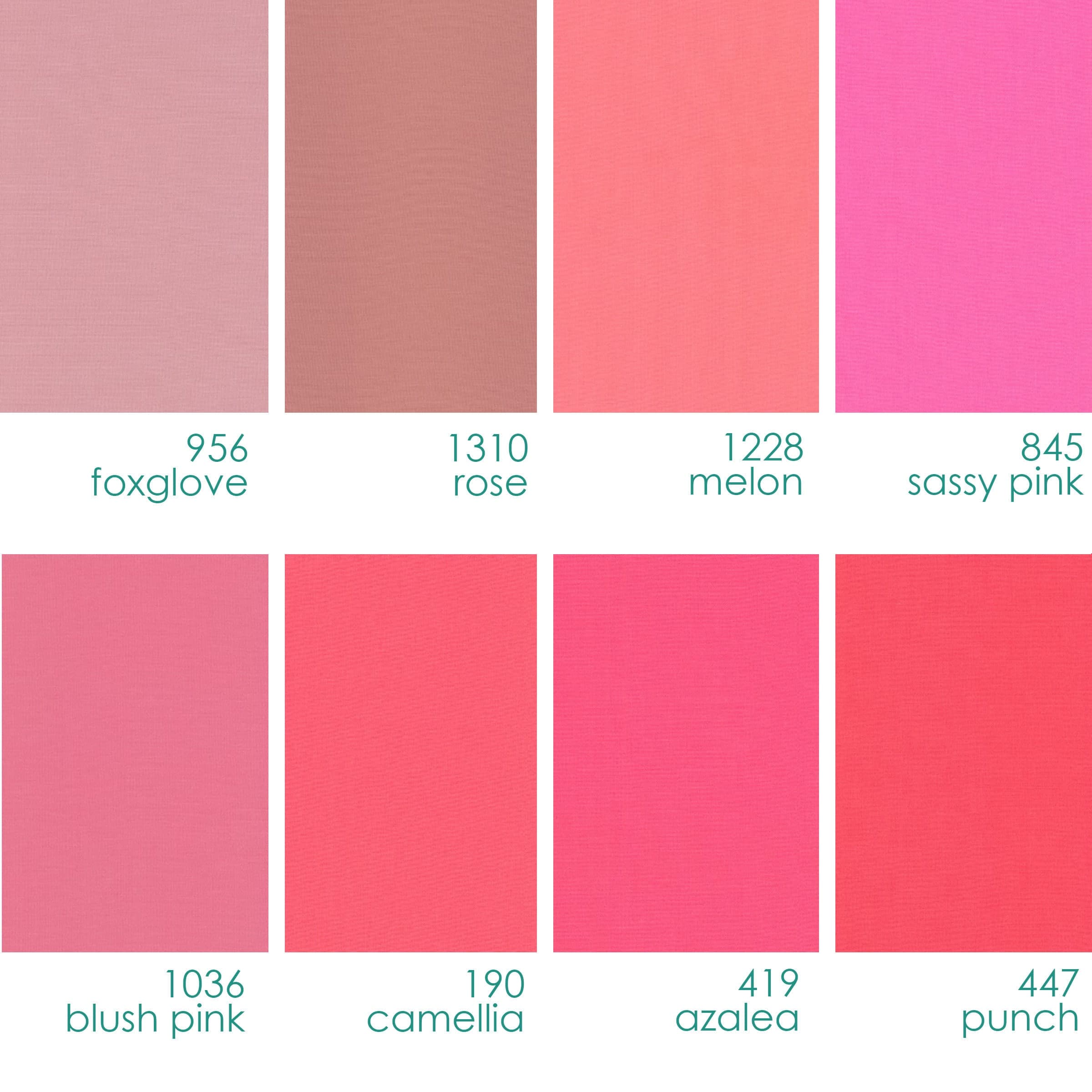 Reds & Pinks - Kona Cotton Fabric by the Yard - image 5