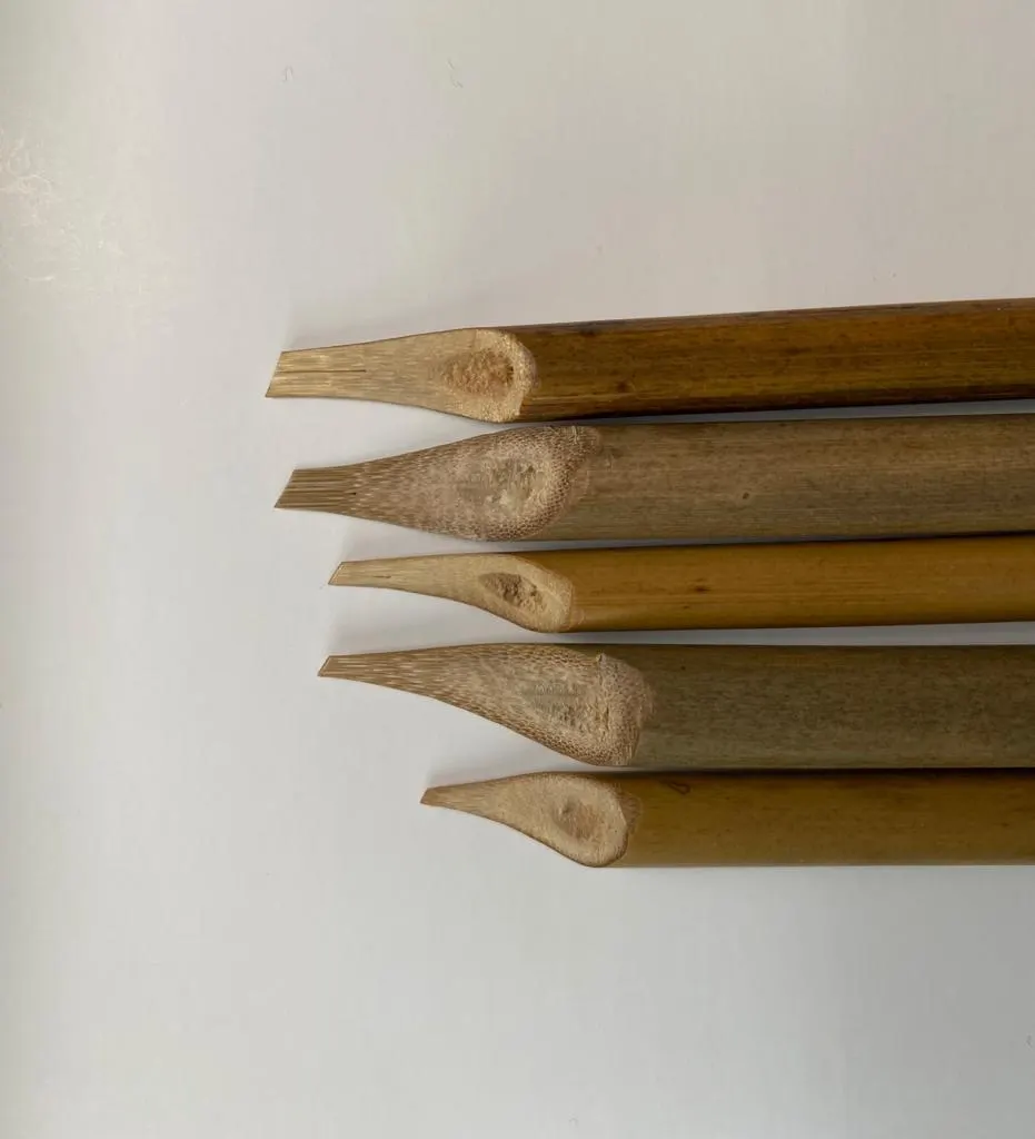 Bamboo Reed Arabic Calligraphy Qalam/Pen (Set of 5 Piece) - image 2