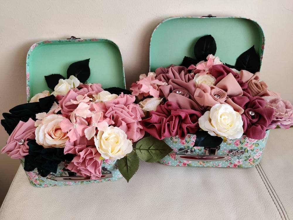 Personalised  Hijab gift box Scarf Hijab Bouquet Flower Gift Thank You Congratulations Wedding Engagement Umrah Birthday eidgift  hijabbox - image 3