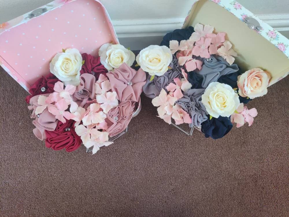 Personalised  Hijab gift box Scarf Hijab Bouquet Flower Gift Thank You Congratulations Wedding Engagement Umrah Birthday eidgift  hijabbox - image 5