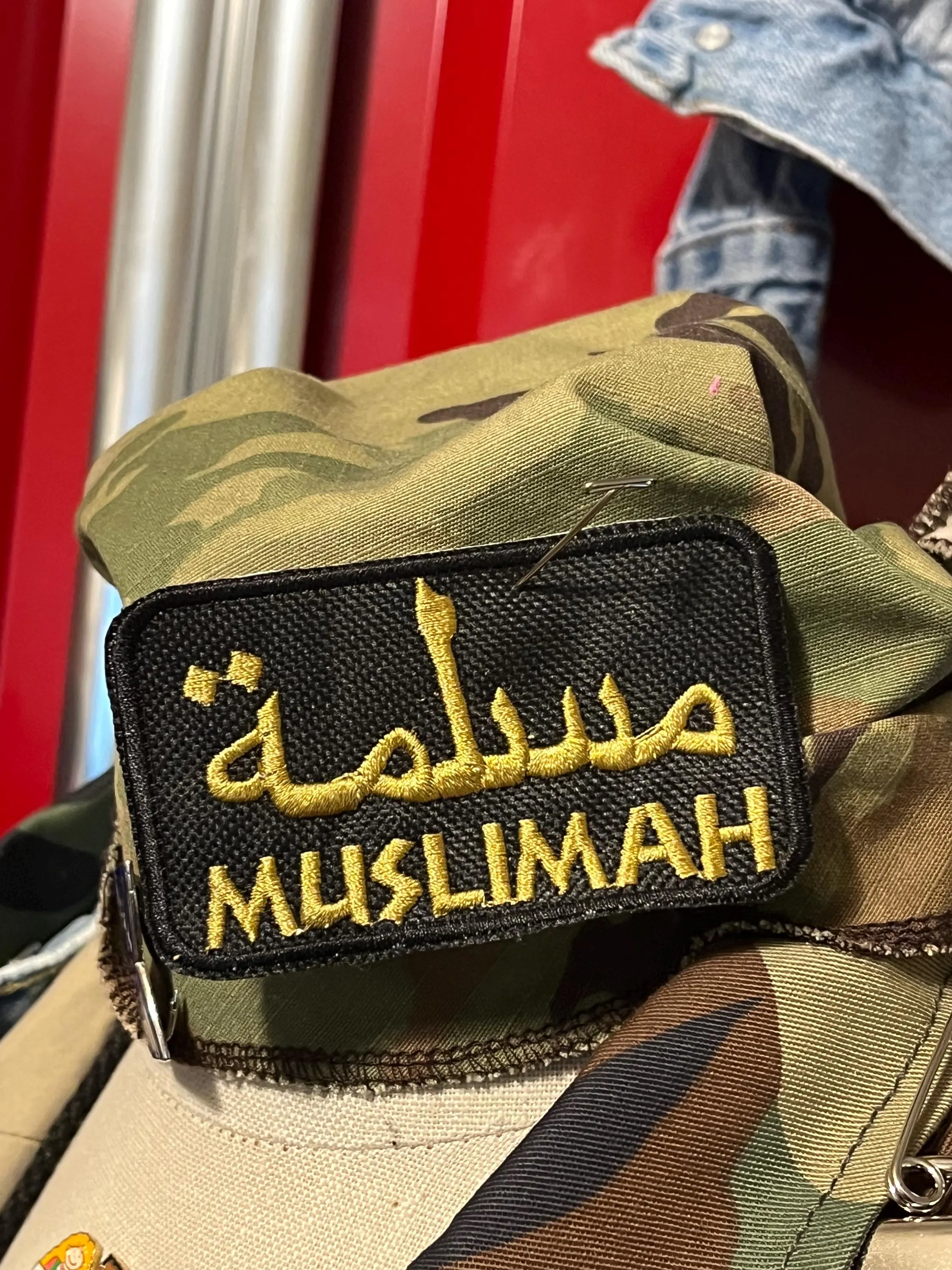 Muslimah Iron On Patch