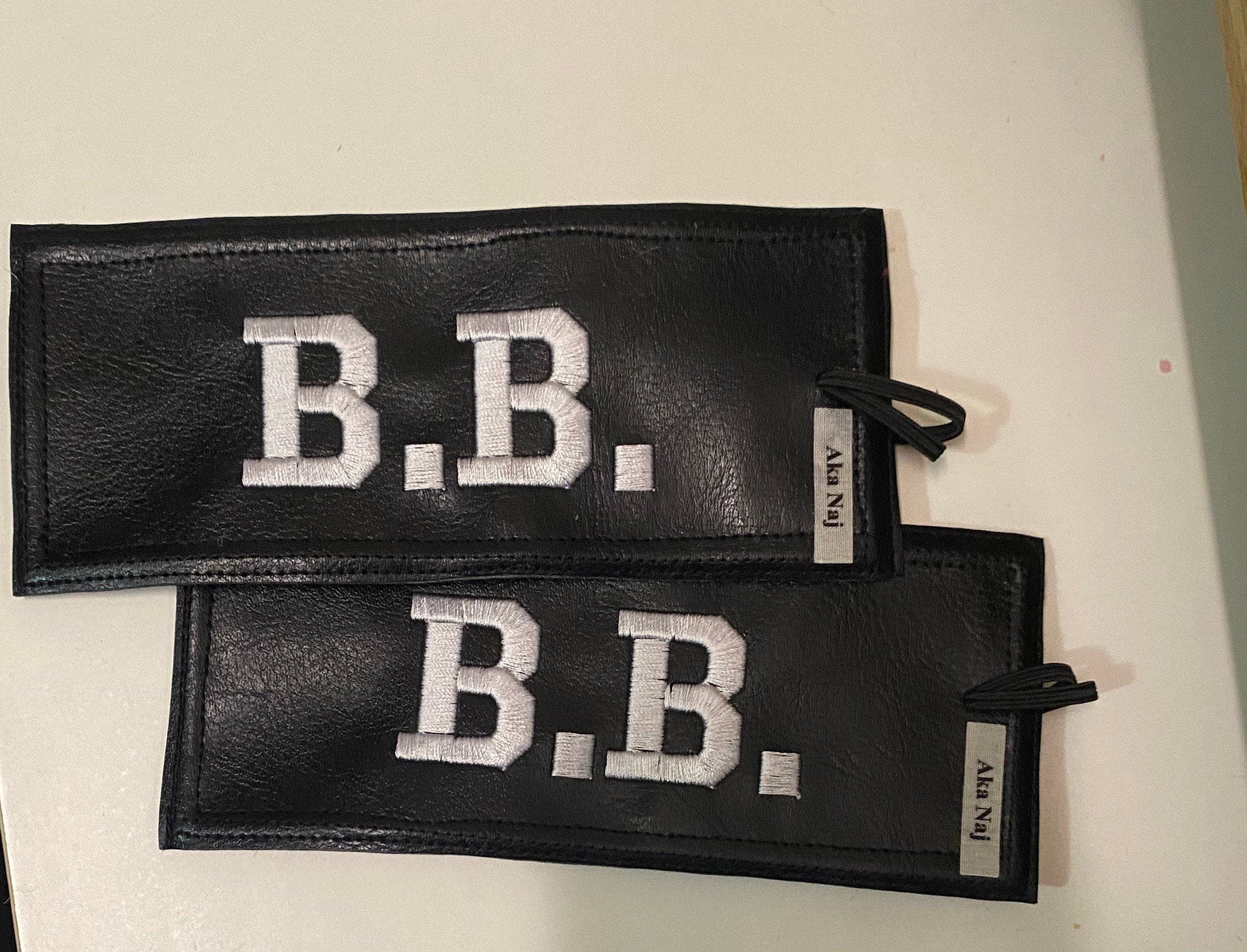 Custom Initials Luggage Tags