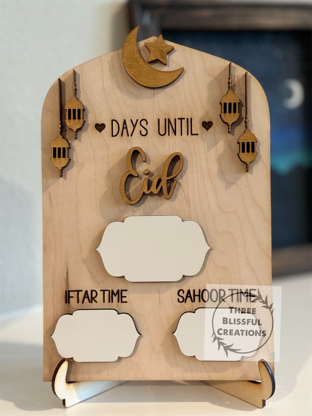 Ramadan Countdown, Eid Countdown, Ramadan Mubarak, Eid Mubarak, Islamic Decor, Muslim Home, Islamic Gift. - image 3