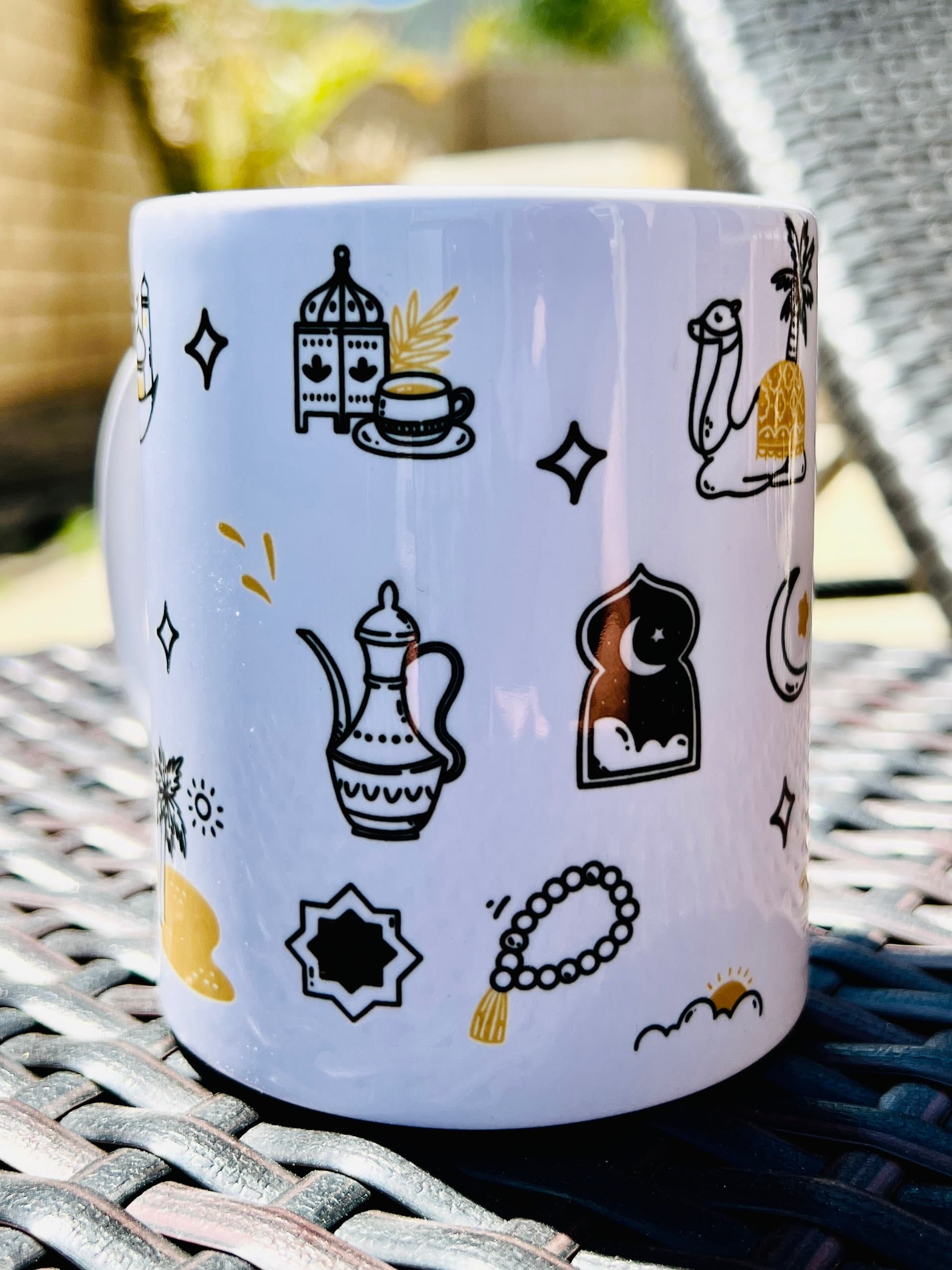 Eid Mug Gift, Muslim Gift, Islamic Gift, Ramadan Mubarak mug, Ramadan Decoration gift, Ramadan Kareem Cup, Muslim Gift