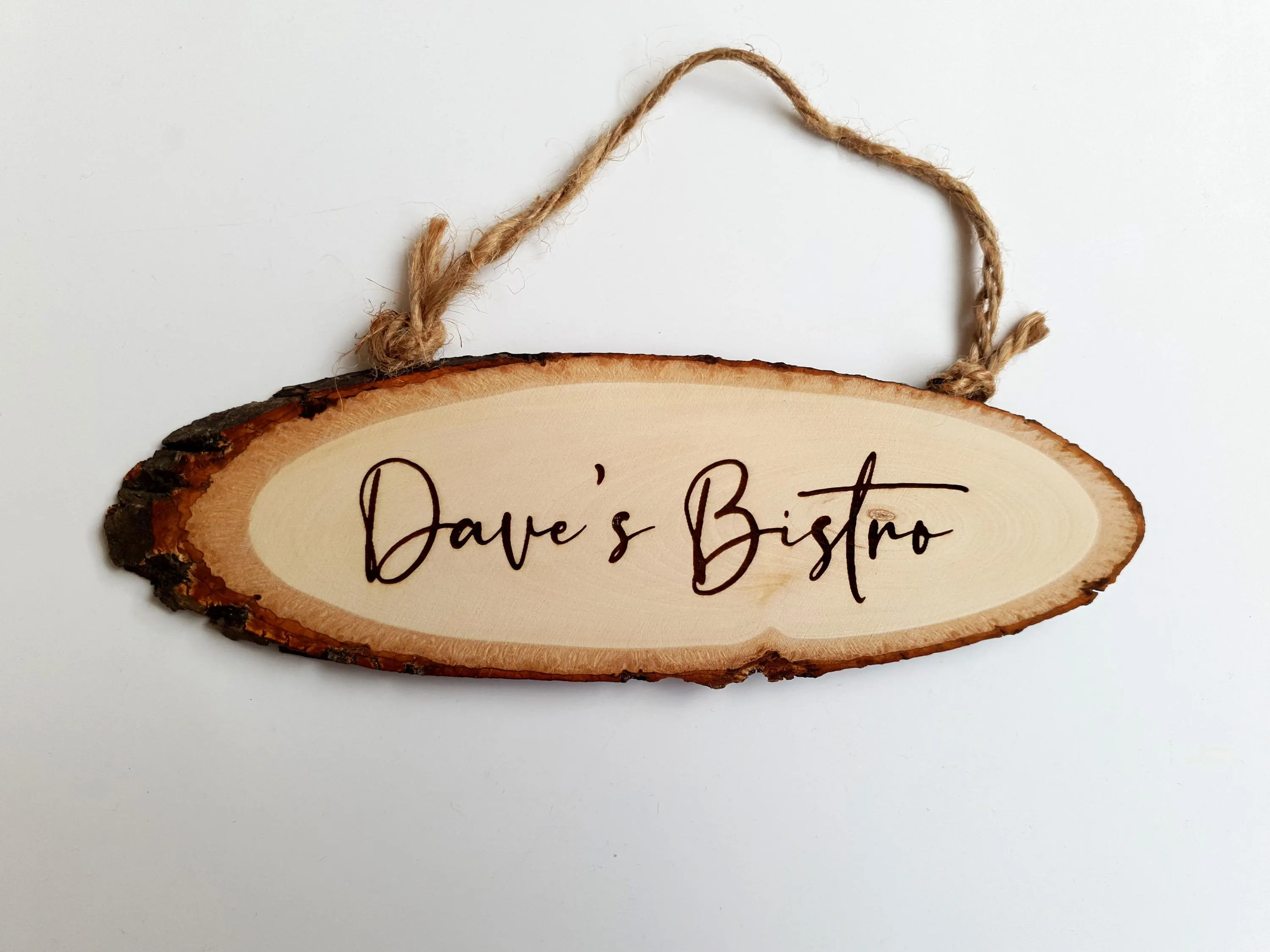 Personalized Rustic Wood Sign, Custom Text, Indoor Outdoor Use - image 2