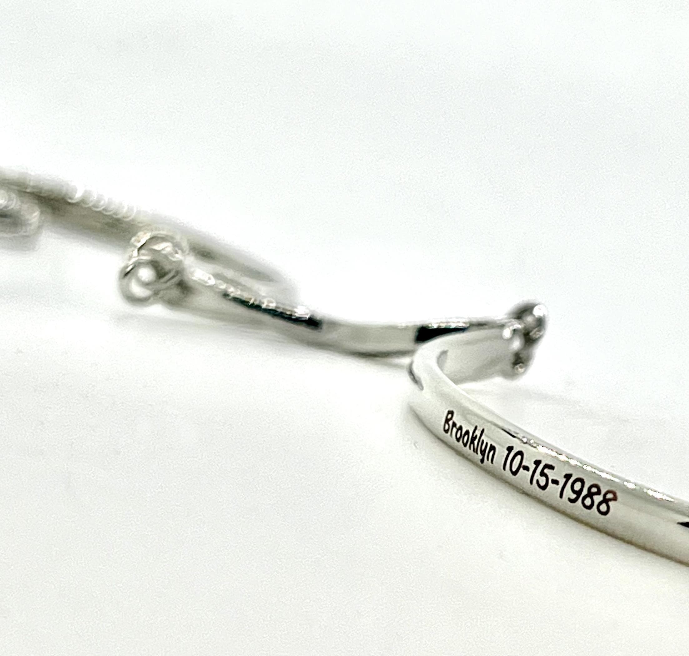 To My Daughter Bracelet from Mom Dad, Daughter Graduation Gifts, To My Beautiful Daughter Birthday Personalized Gifts for Daughter Card Xmas - image 3