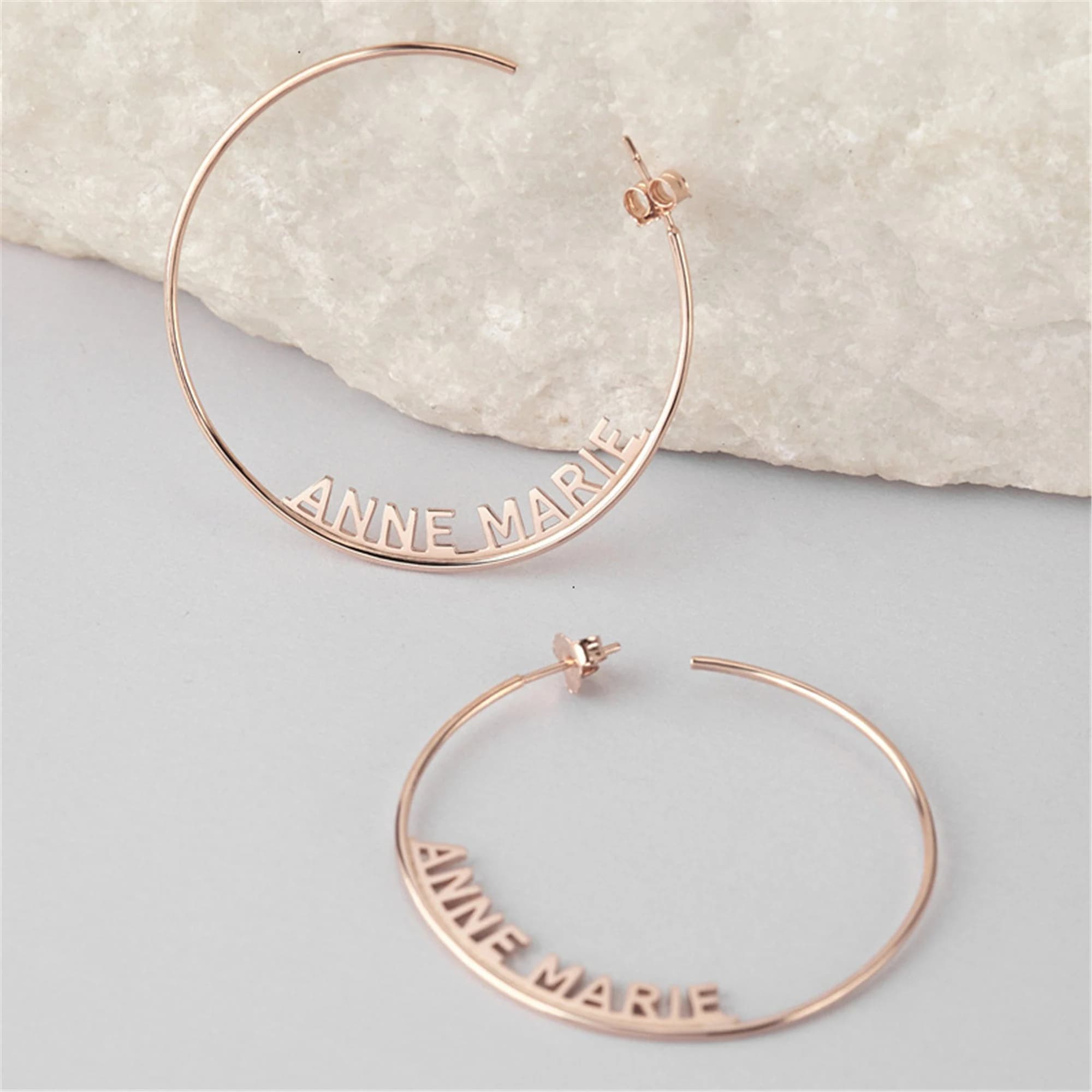 J.Lo Inspired Name Earrings Personalized Name Earrings Name Hoops Name Hoop Earrings Hoop Earrings Gold Custom Earrings Custom Hoops - image 5