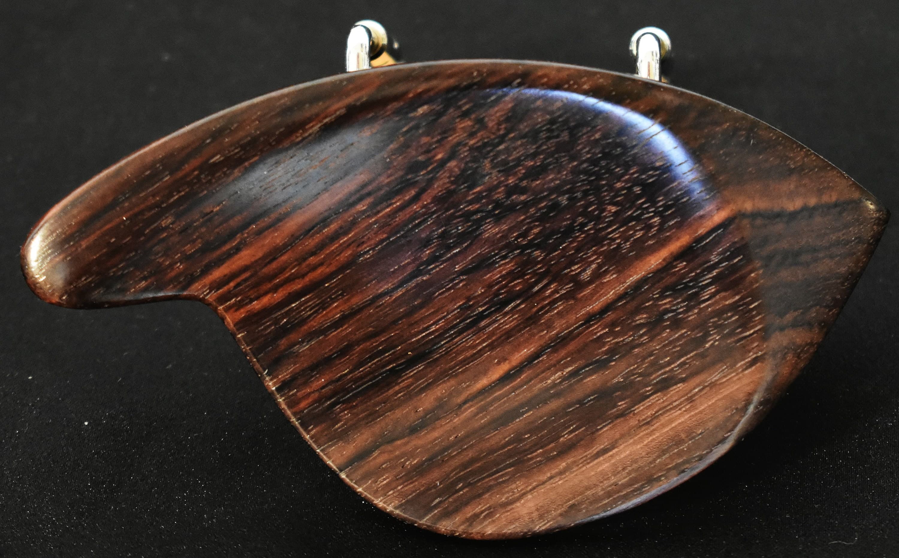 Handmade Stuber Violin Chinrest in Rosewood by Figaro Importers - image 4