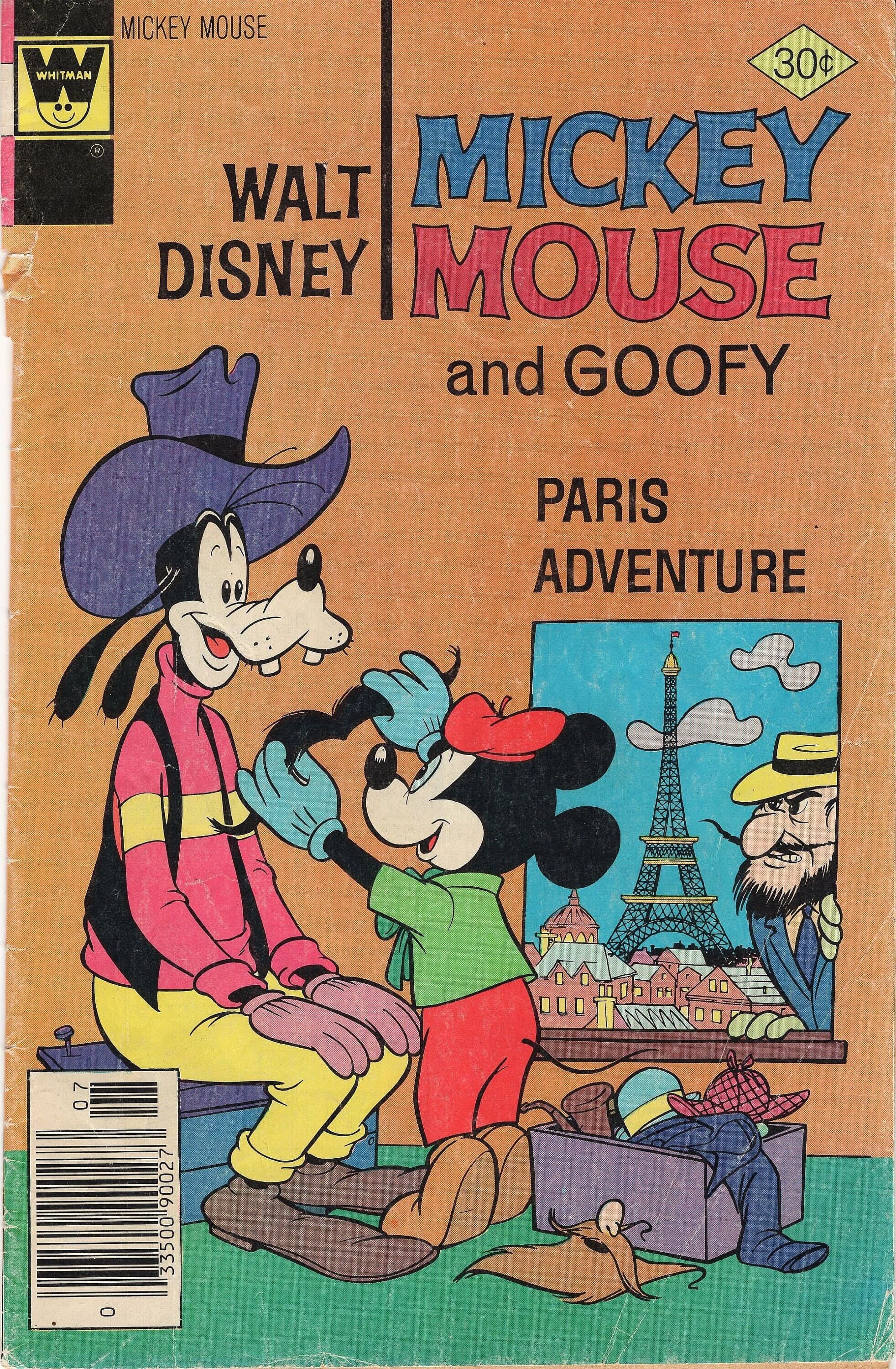 Mickey Mouse and Goofy – Paris Adventure No. 173 – July 1977