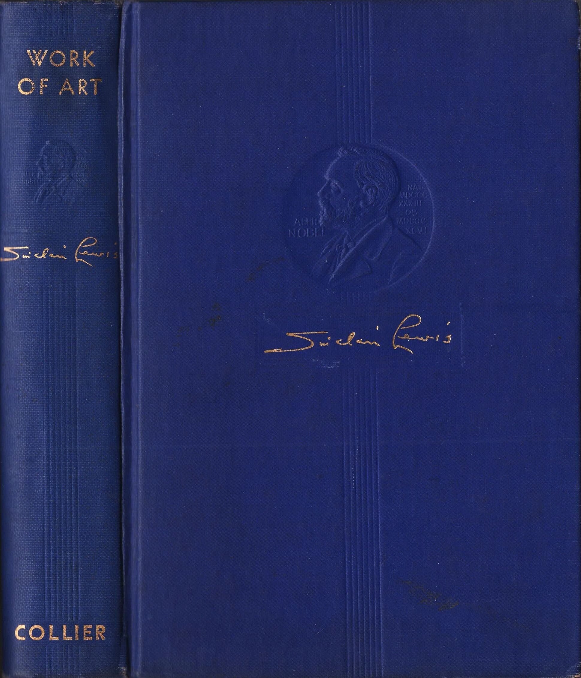 Work of Art by Sinclair Lewis published by P. F. Collier 1934