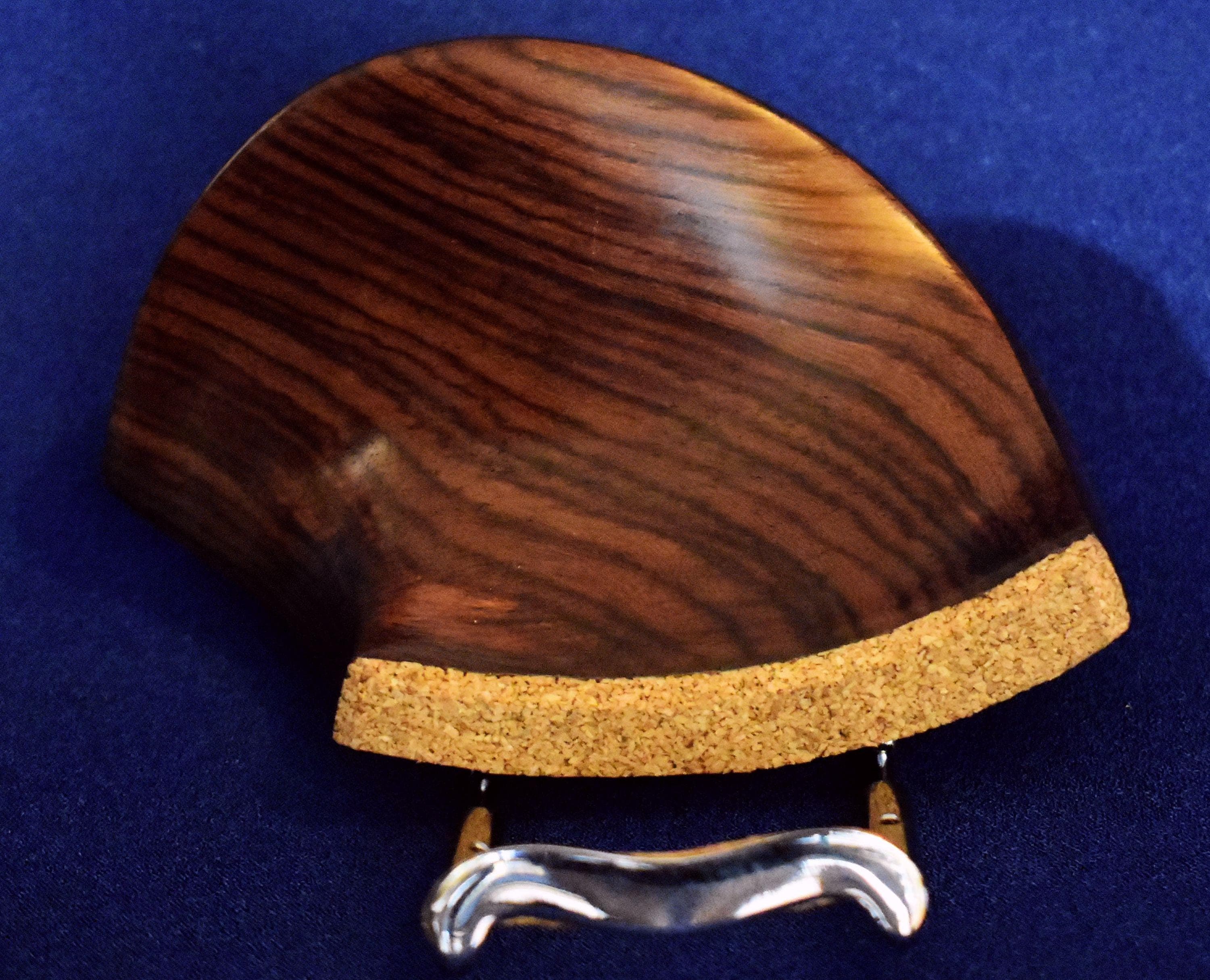 Extra High Teka Violin Chinrest in Indian Rosewood by Figaro Importers (40 and 50mm height) - image 5