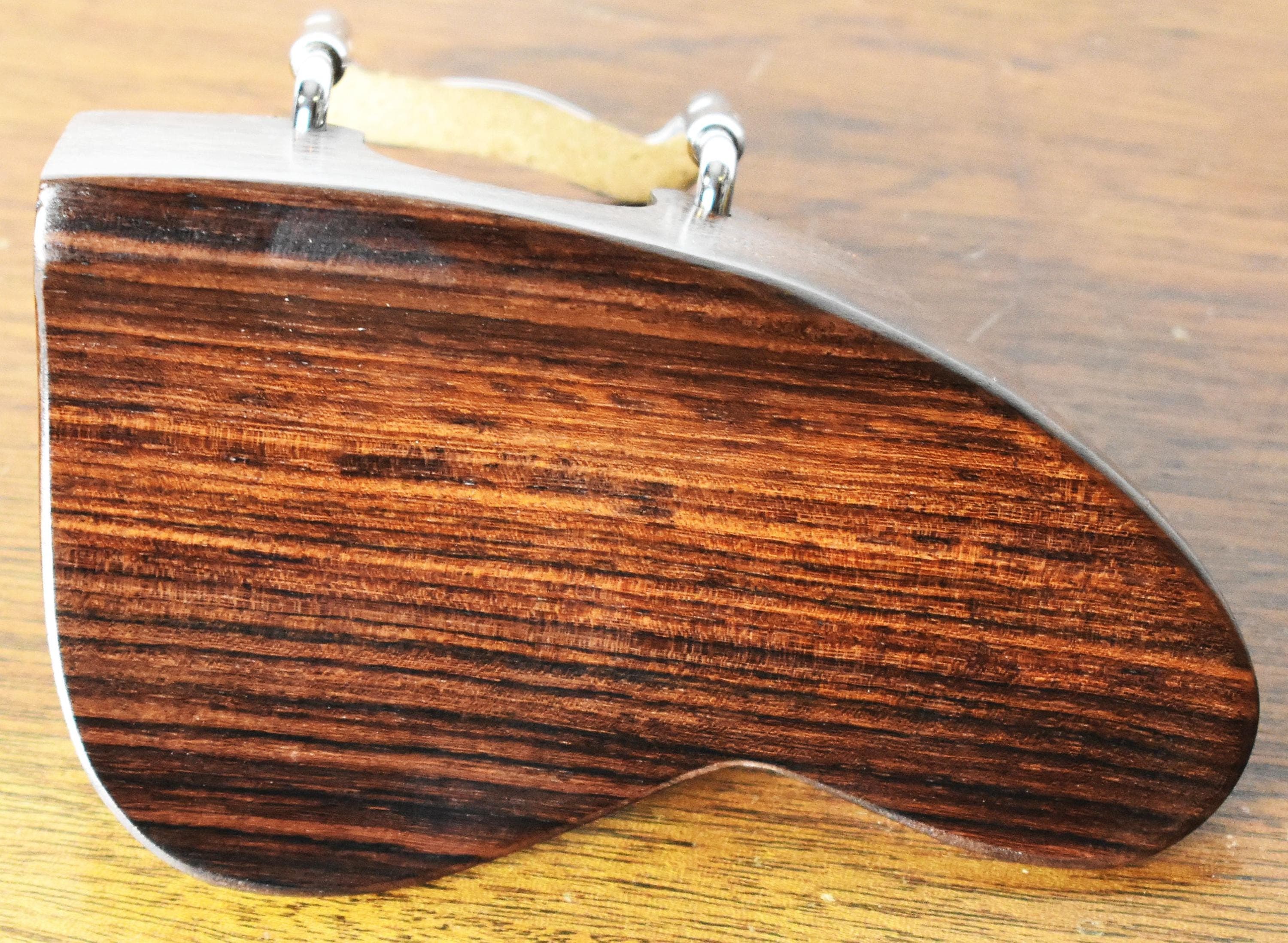 Handmade Extra High (35, 40, or 50 mm) Berber Violin Chinrest in Rosewood by Figaro Importers - image 3