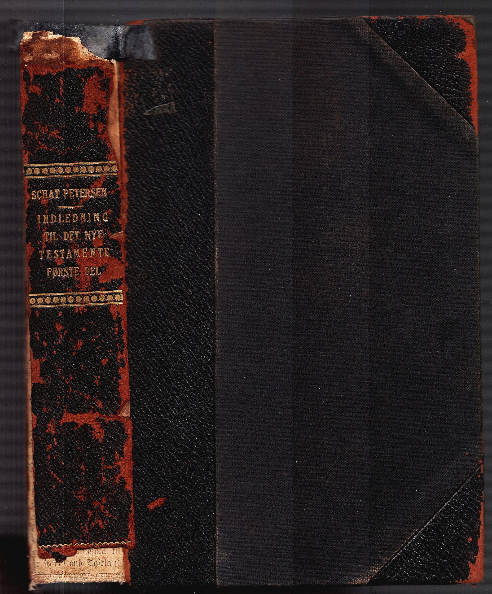 Indledning Til Det Nye Testamente by L. W. Schat Petersen, published by Hagerups 1899.