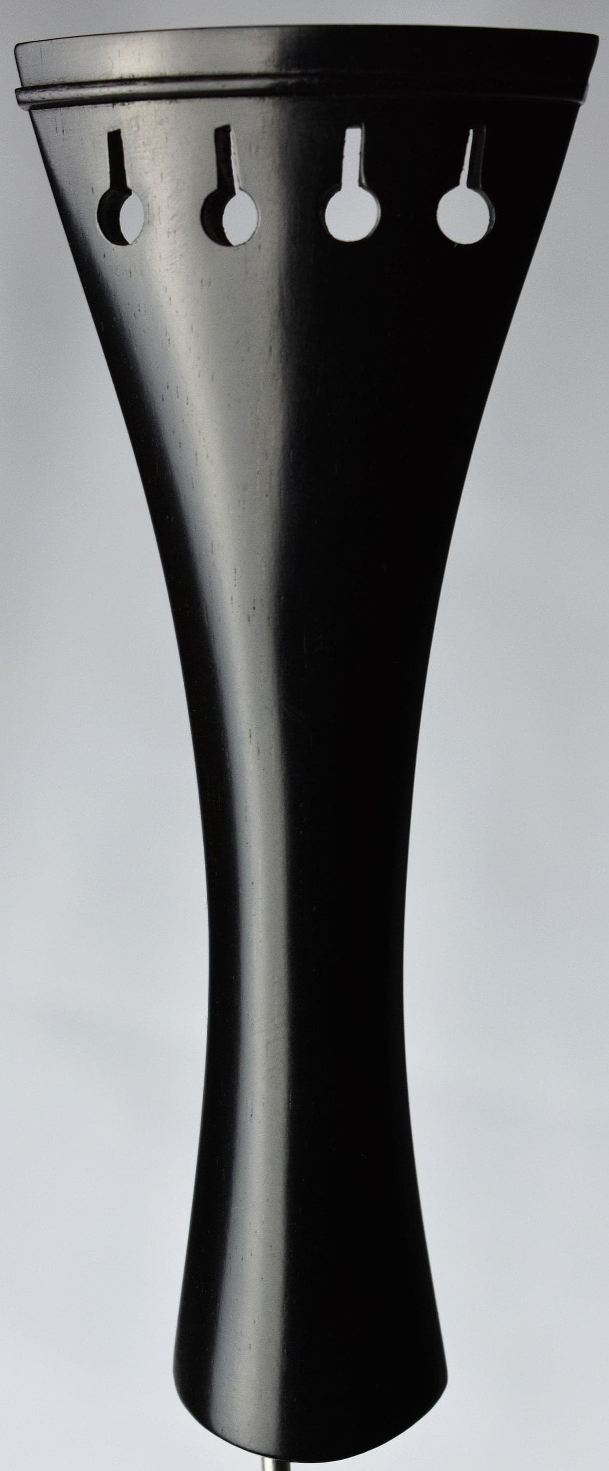 French 4/4 Violin Tailpiece in Ceylonese Ebony