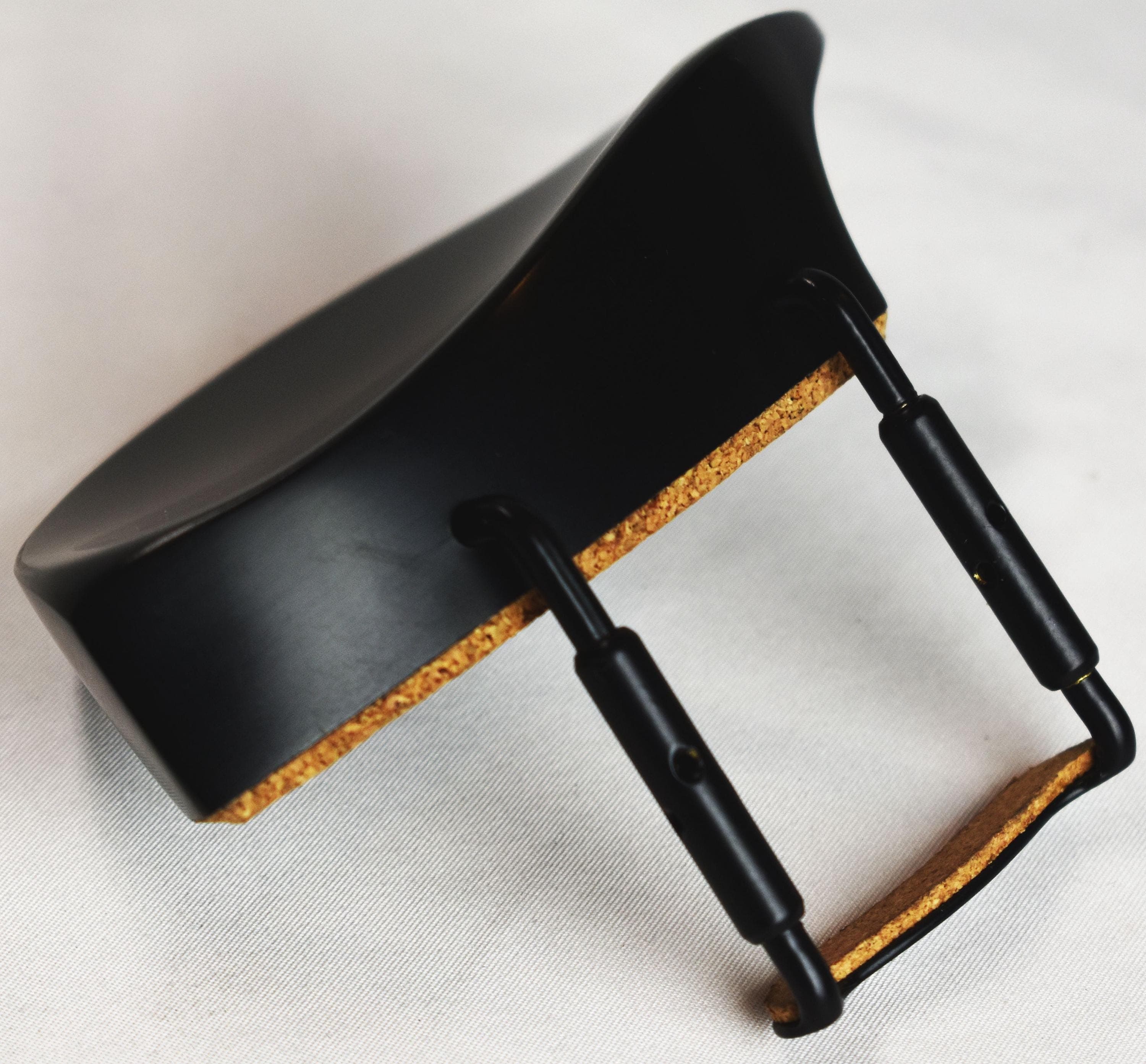 Nero Northwoods Violin Chinrest with Black or Chrome Hardware - image 5