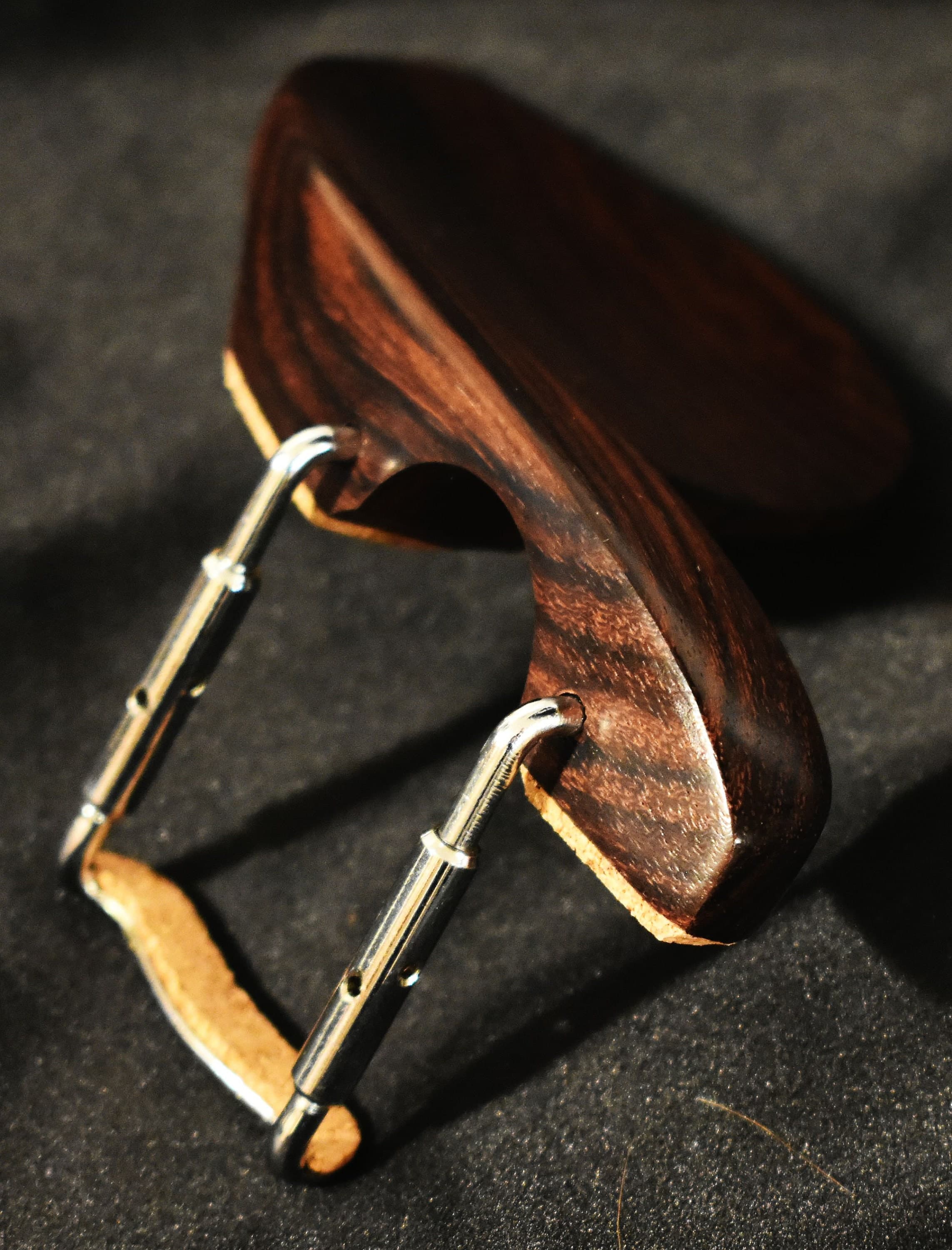 Handmade Deluxe Violin Parts Set in Indian Rosewood decorated with Boxwood Accents - image 5
